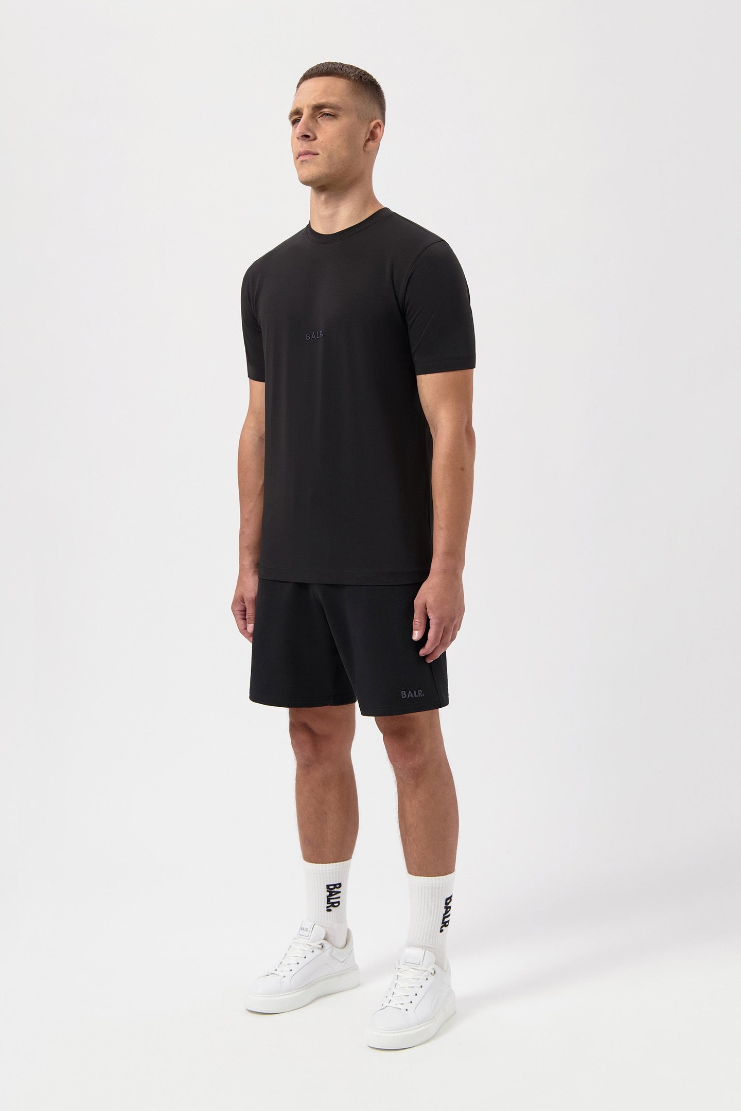 LOGO SLIM T-SHIRT JET BLACK 6