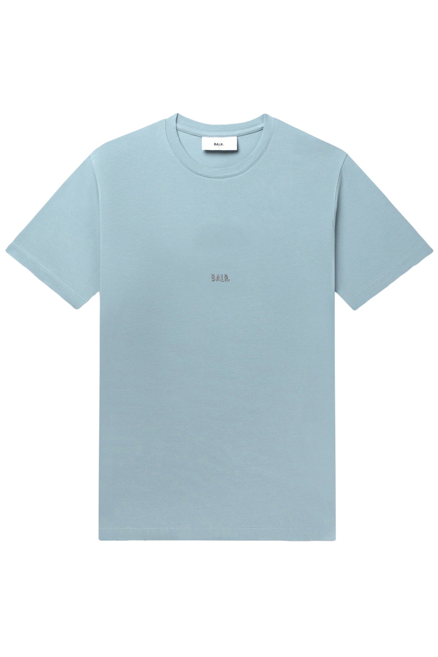 LOGO SLIM T-SHIRT ARONA BLUE 4