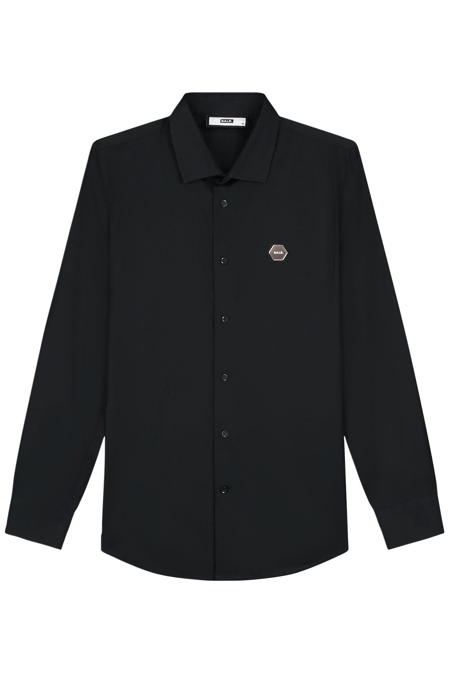 HEX-SERIES SLIM SHIRT JET BLACK 3