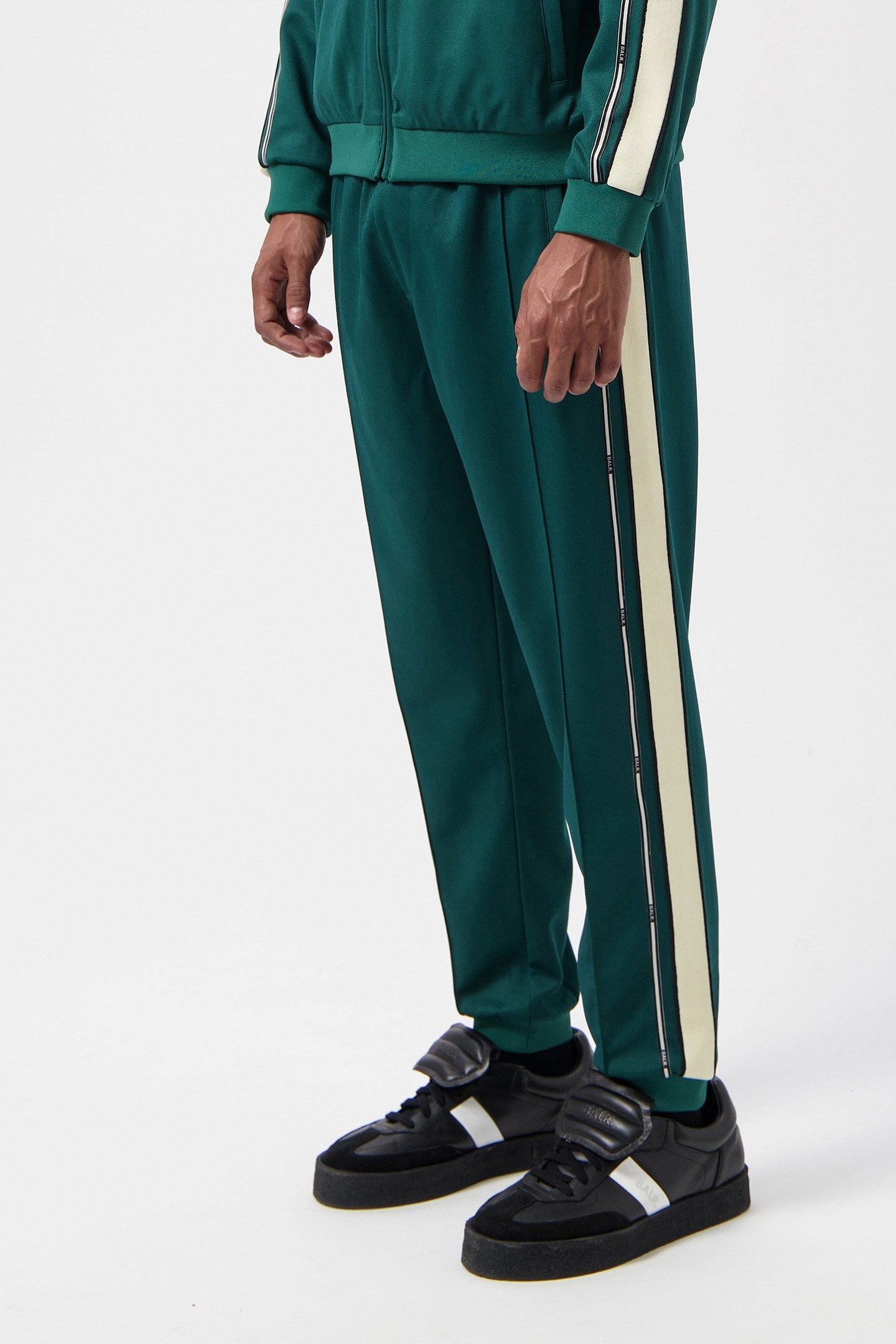 TAPE TRACK SWEATPANTS BOTANICAL GREEN 5