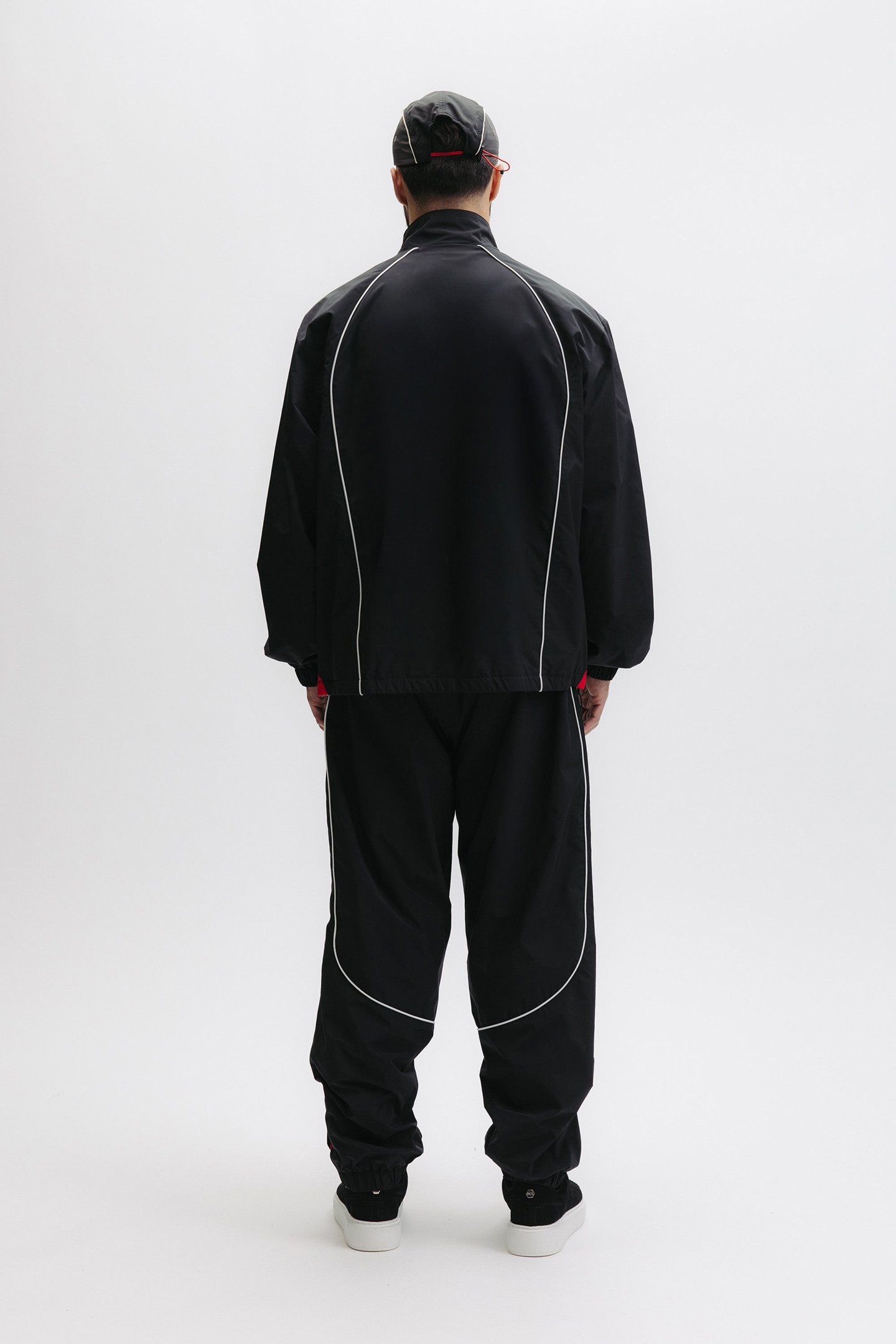 GOTL RELAXED TRACK JACKET JET BLACK 2