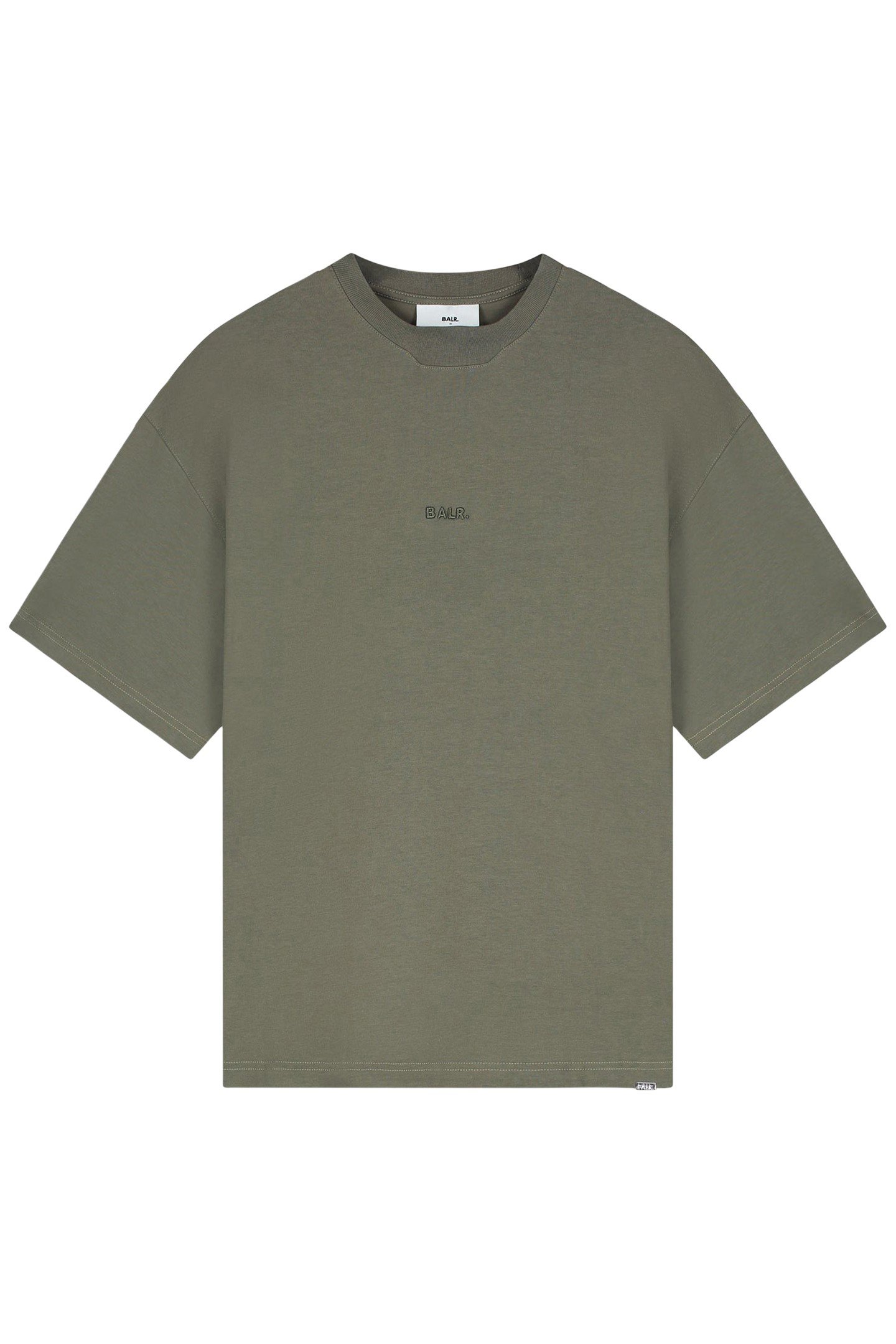 LOGO BOX T-SHIRT SMOKEY GREEN 3