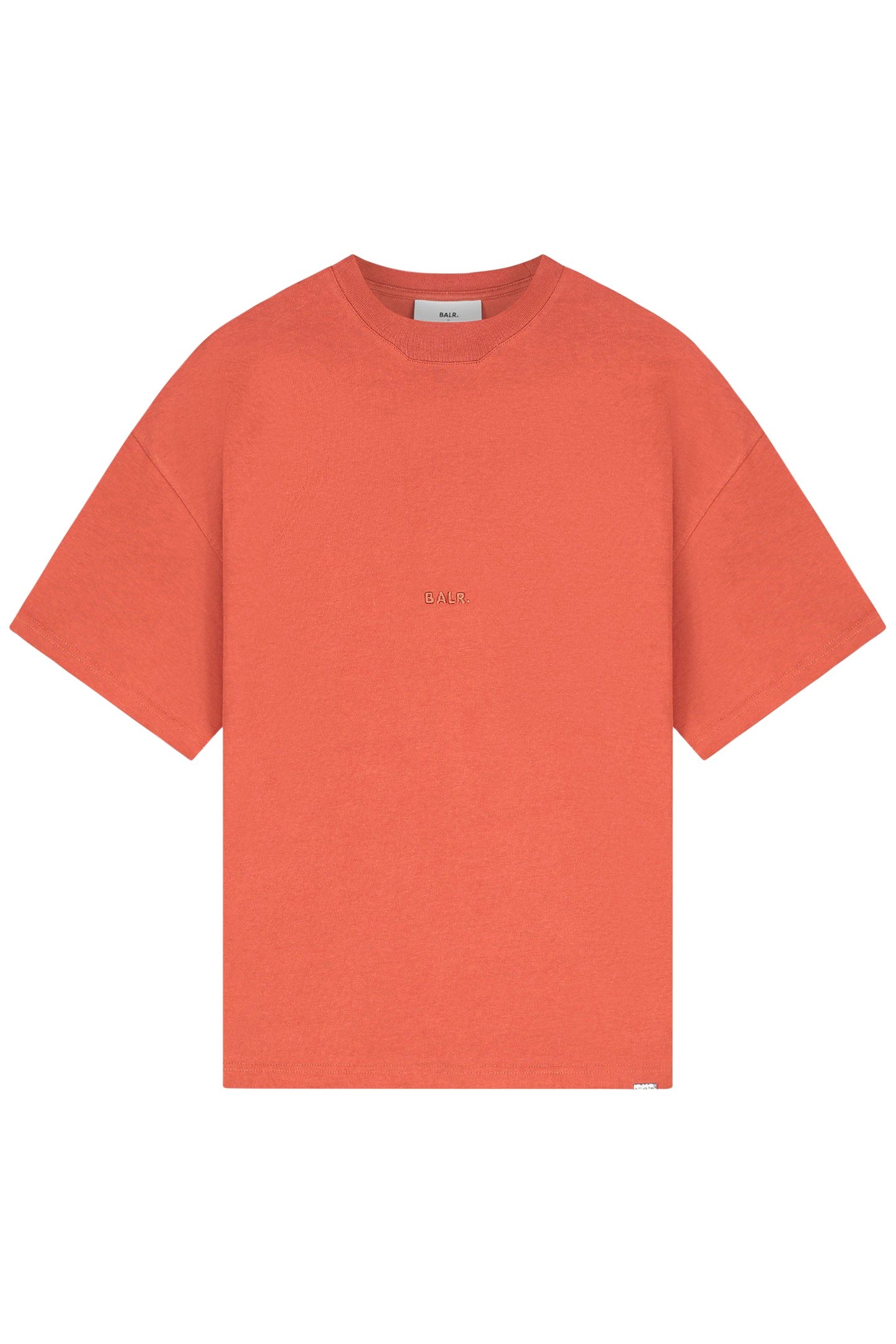 LOGO BOX T-SHIRT BURNT RED 3