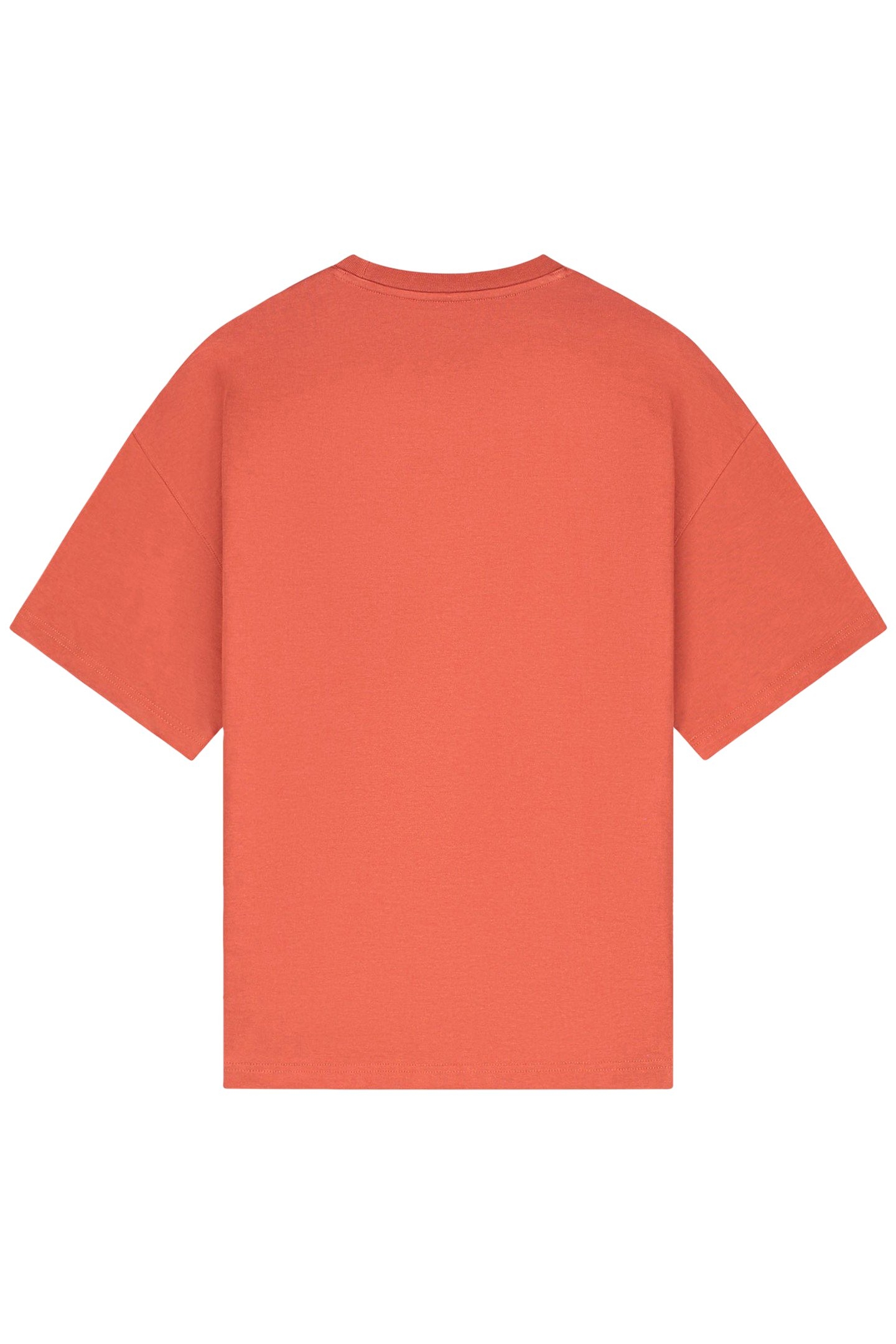 LOGO BOX T-SHIRT BURNT RED 4