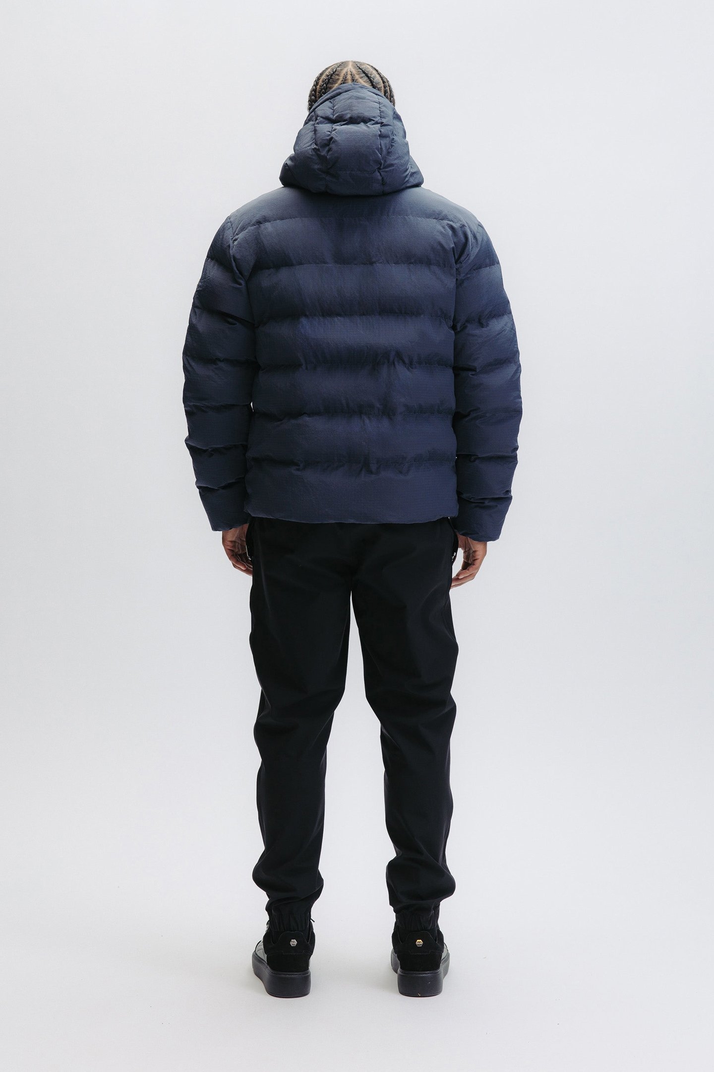 HEX-SERIES LIGHTWEIGHT HOODED JACKET EBONY BLUE 2