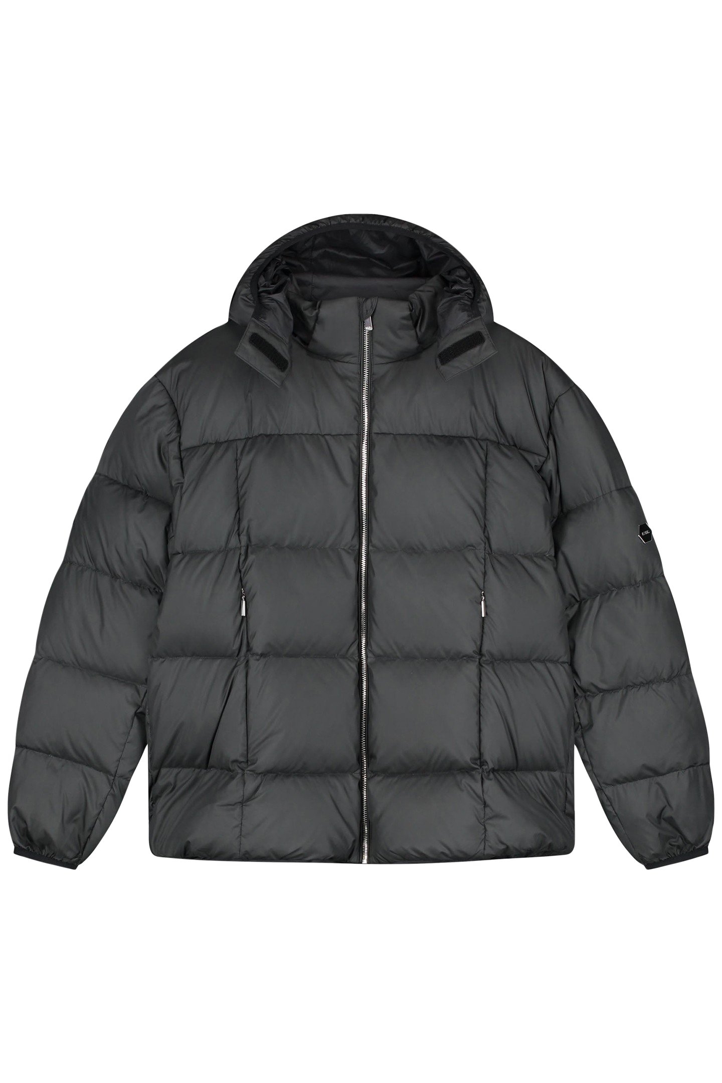 DENNIS PUFFER JACKET JET BLACK 3