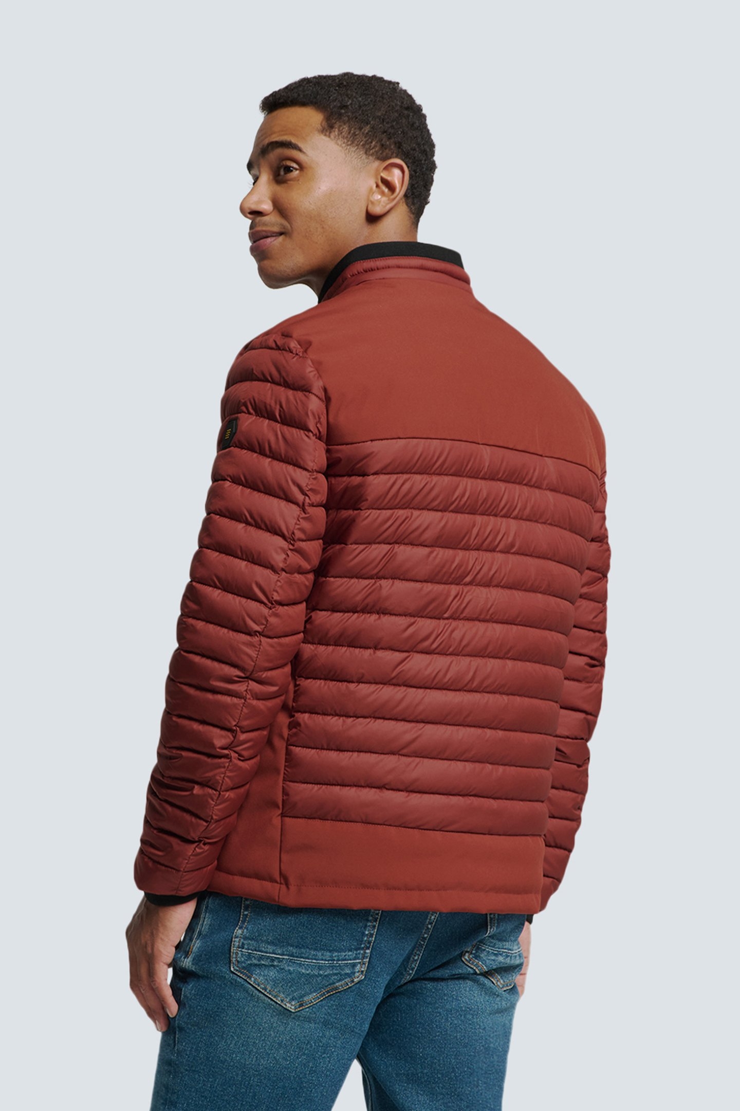 JACKET SHORT FIT PADDED RUSTY 2