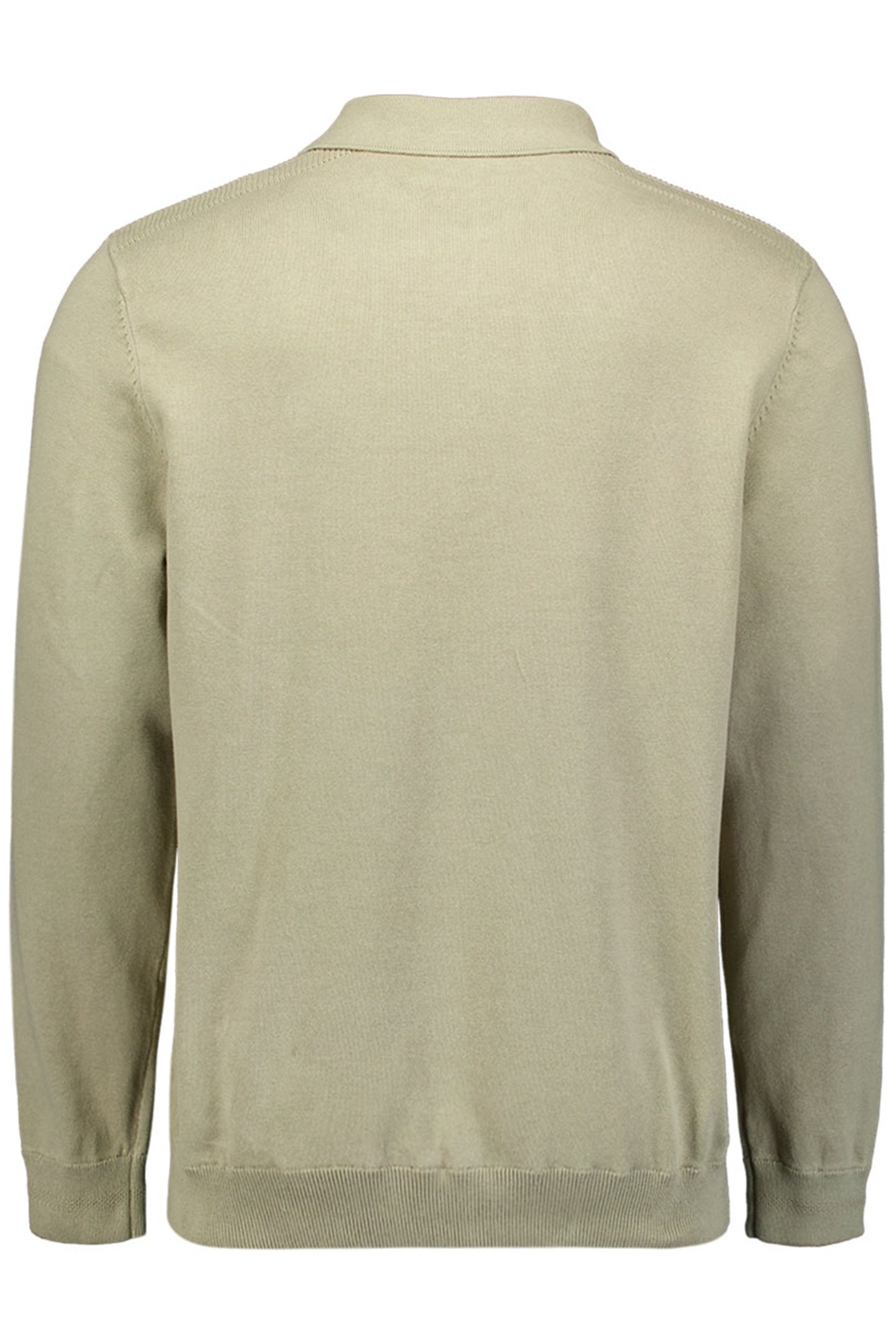 PULLOVER POLO HALF ZIPPER SOLID KNIT SMOKE 2