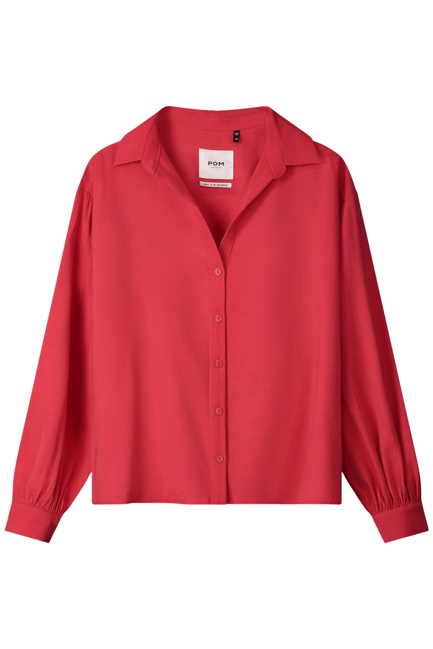 BLOUSE - VIOLET SHIMMER VIBRANT PINK 3