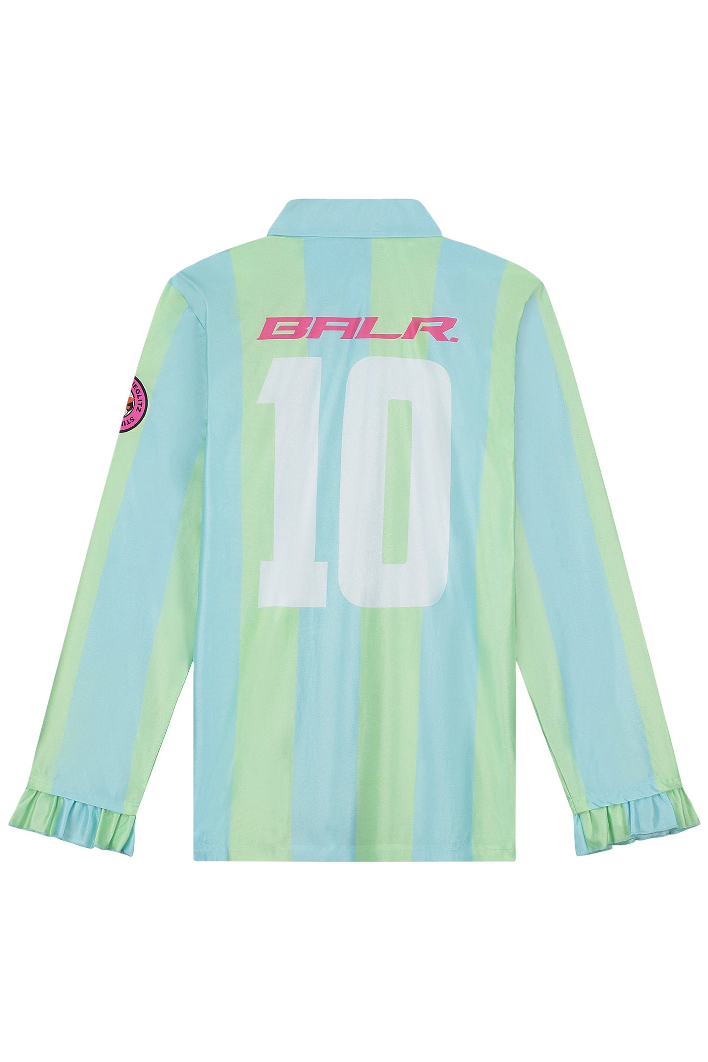 DEMY FOOTBALL JERSEY BLUE/GREEN 2
