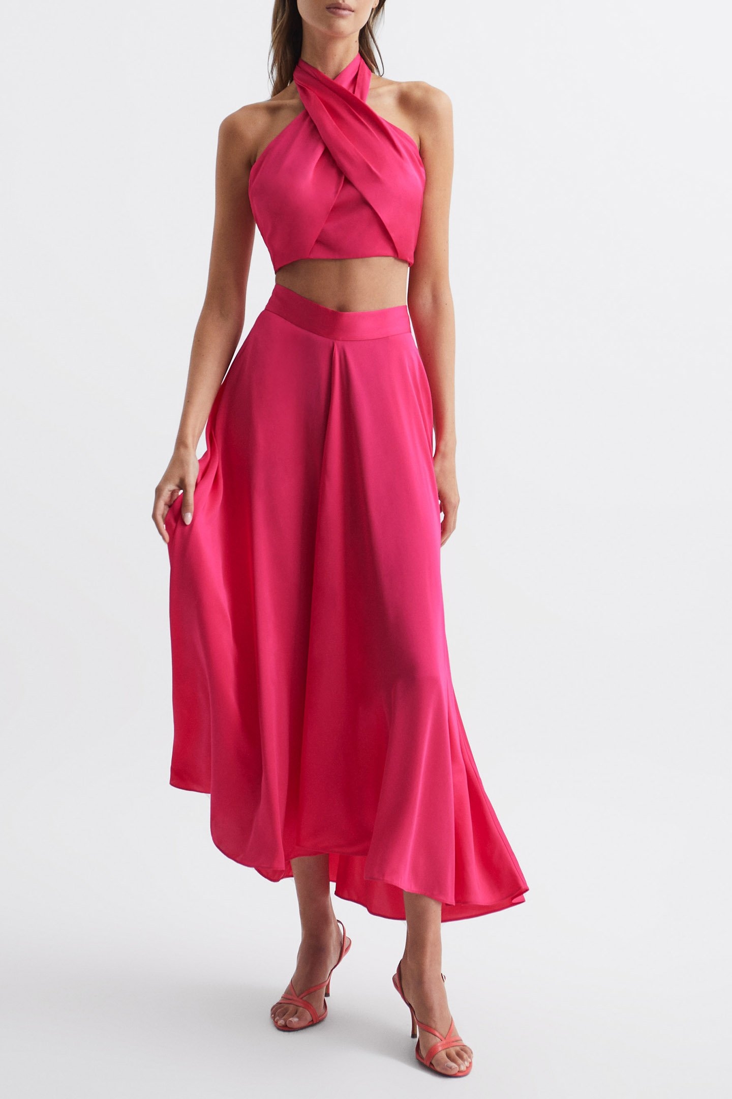 RUBY-HALTER OCCASION TOP PINK 3