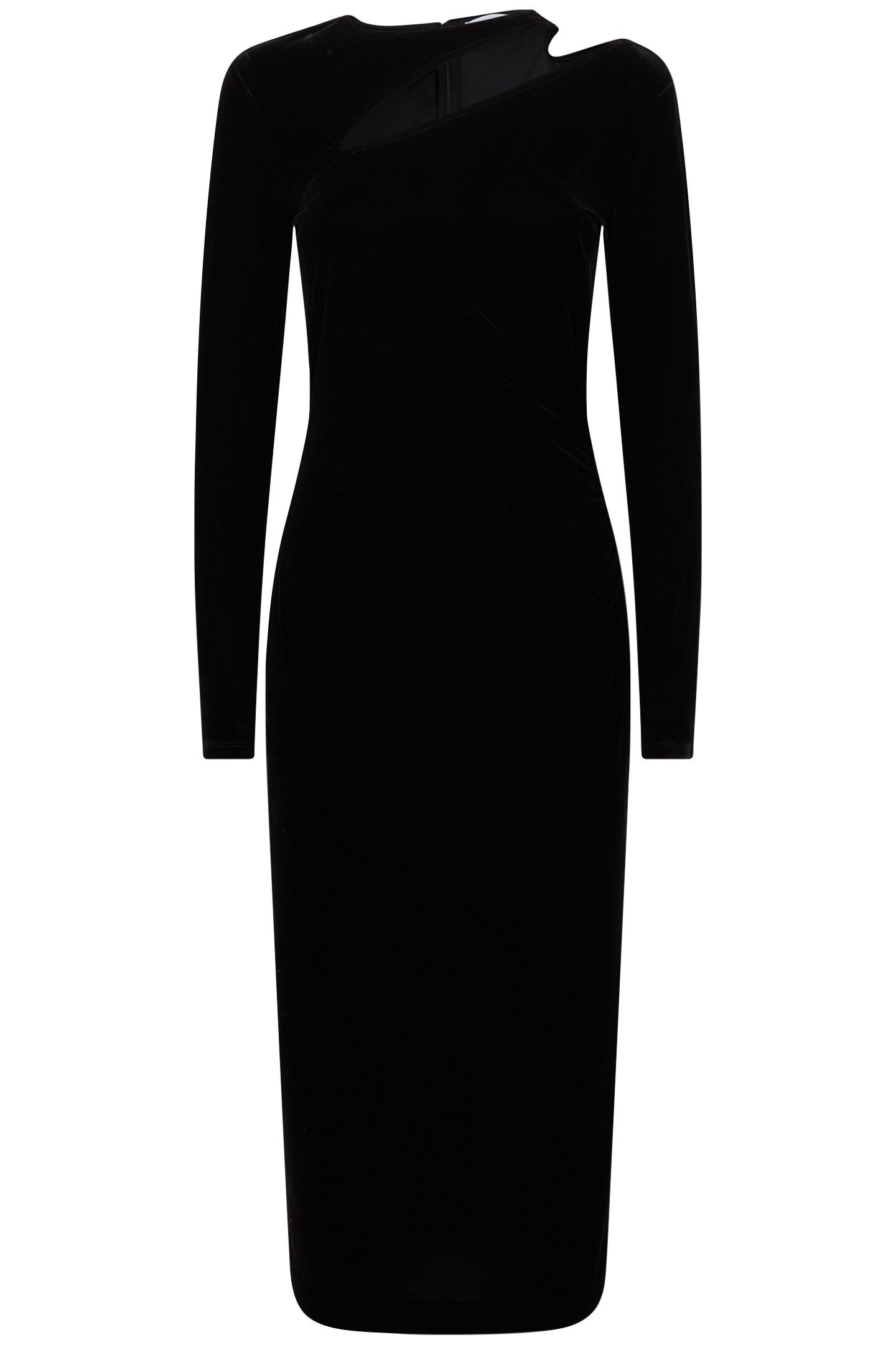 VELVET LS BODYCON BLACK 3