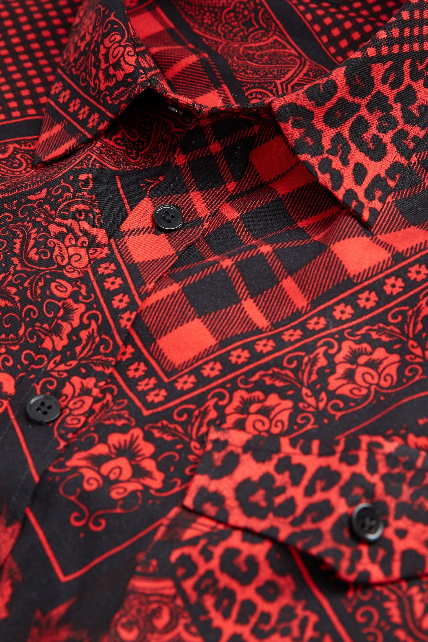 LONG SLEEVE SHIRT BLACK-RED 6