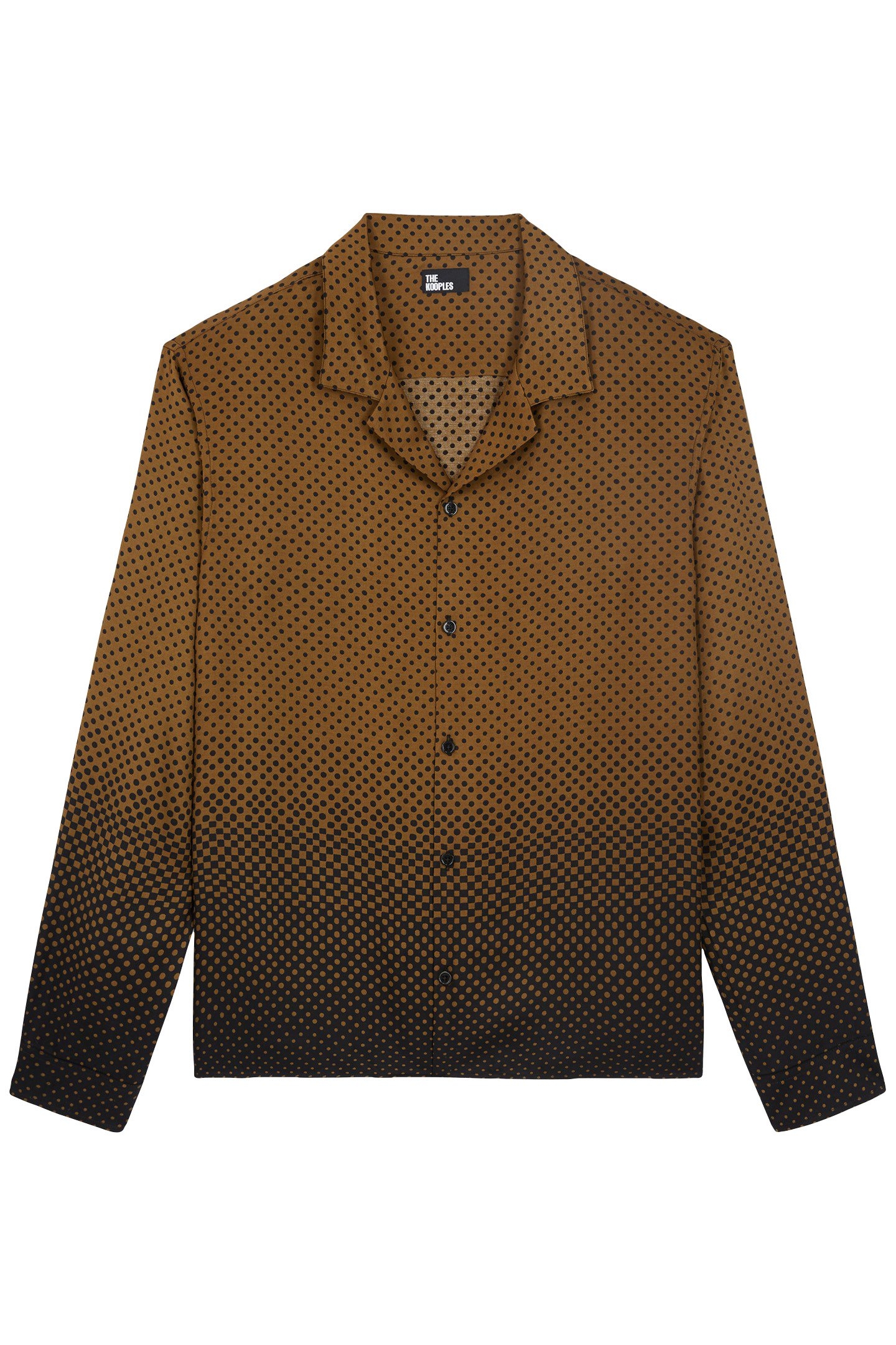 LONG SLEEVE SHIRT KAKI BLACK 1