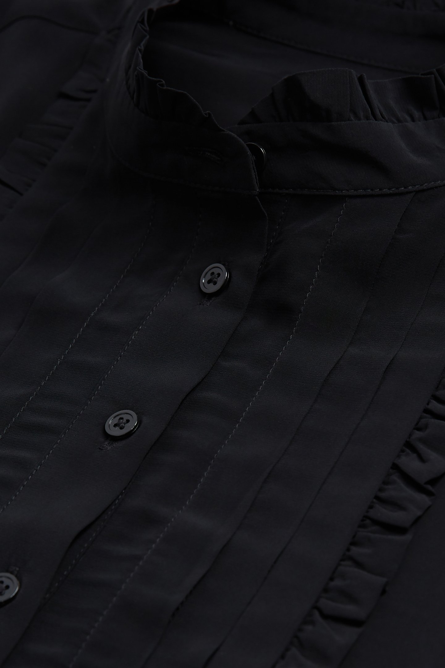 SHORT DRESS WITH LONG SLEEVES BLACK 2