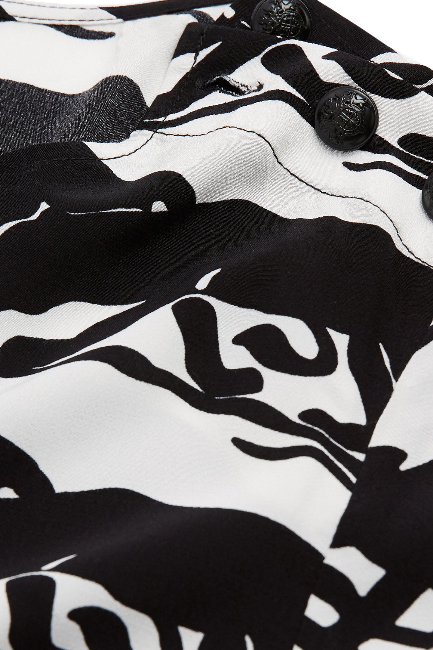 LONG SLEEVED TOP BLACK/WHITE 2