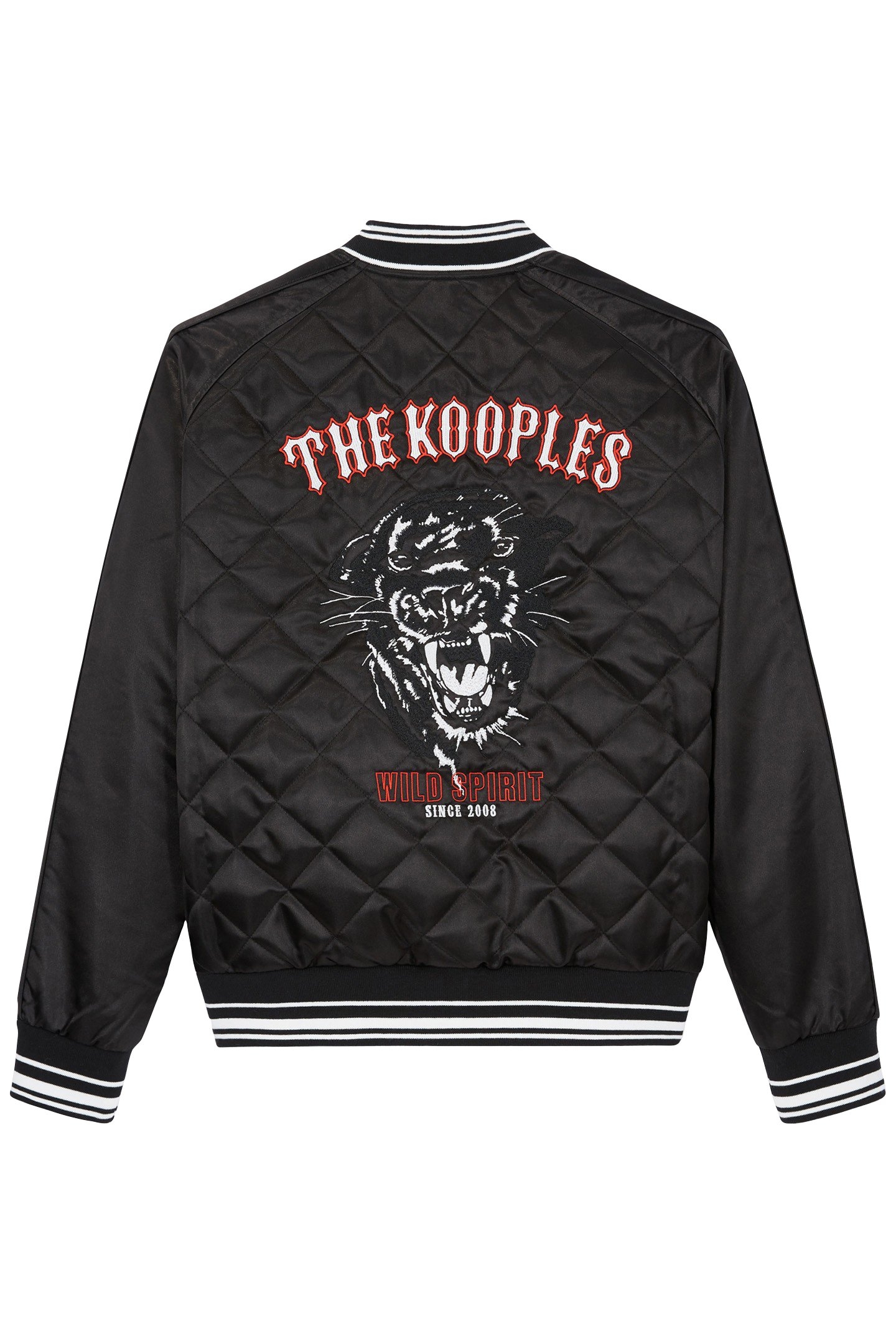 BOMBER EMBROIDERY TIGER BLACK 4