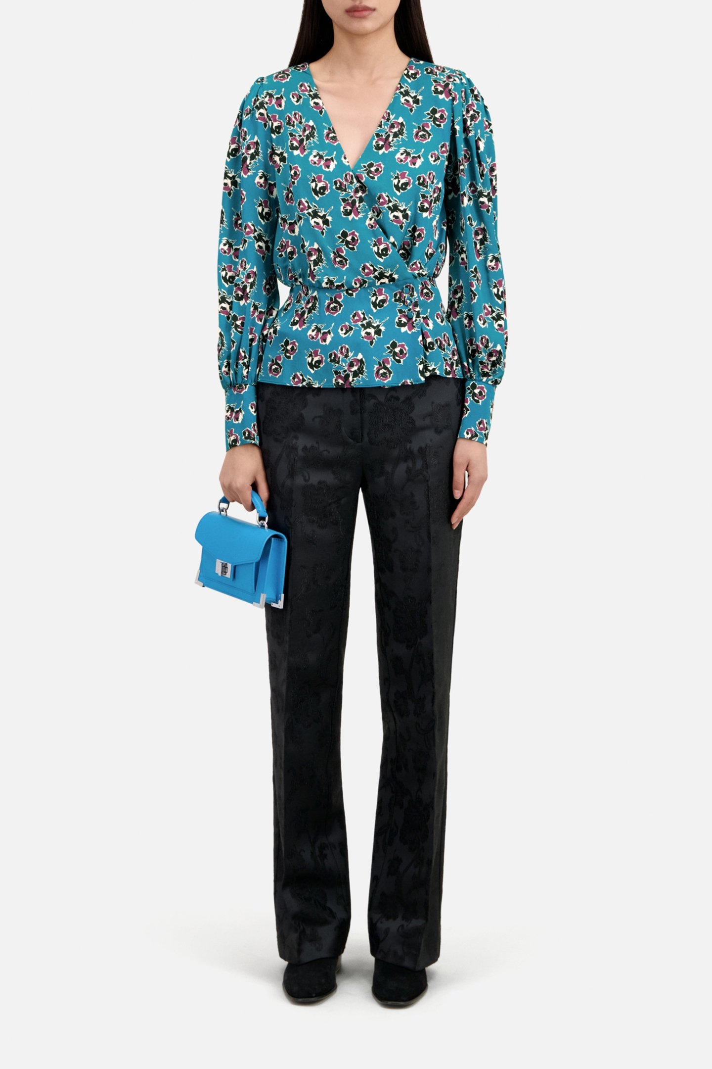 TOP LACE DETAIL PINK-BLUE 2