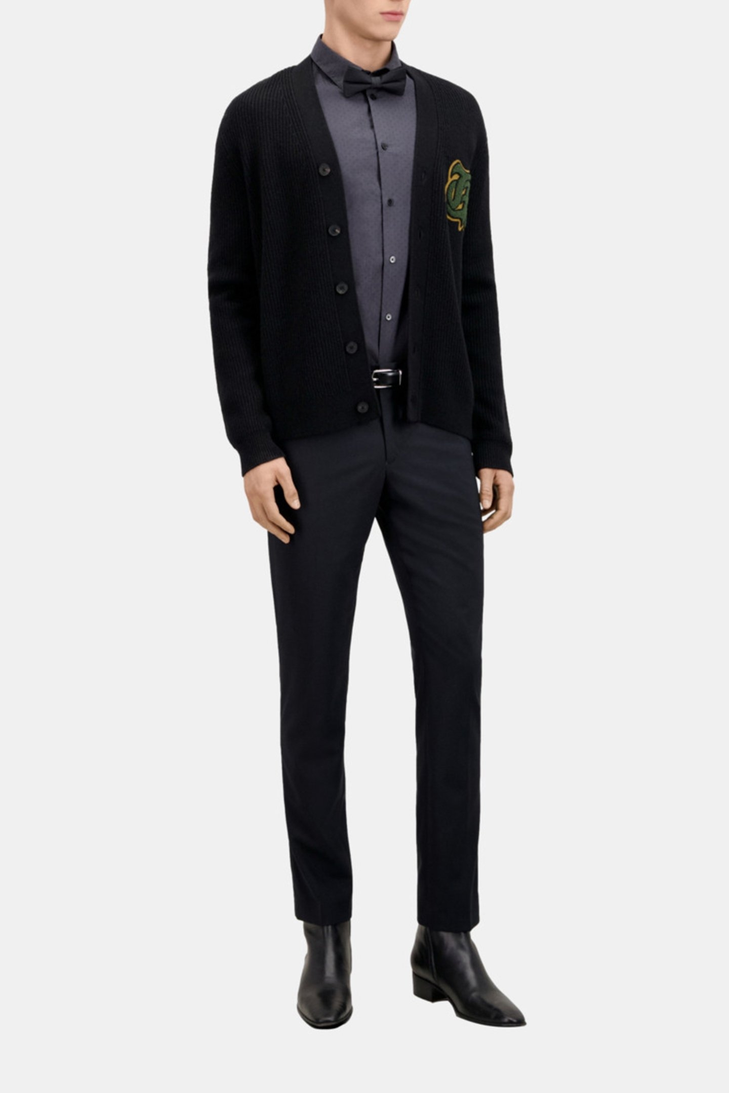 FITTED SUIT PANTS DARK NAVY 4