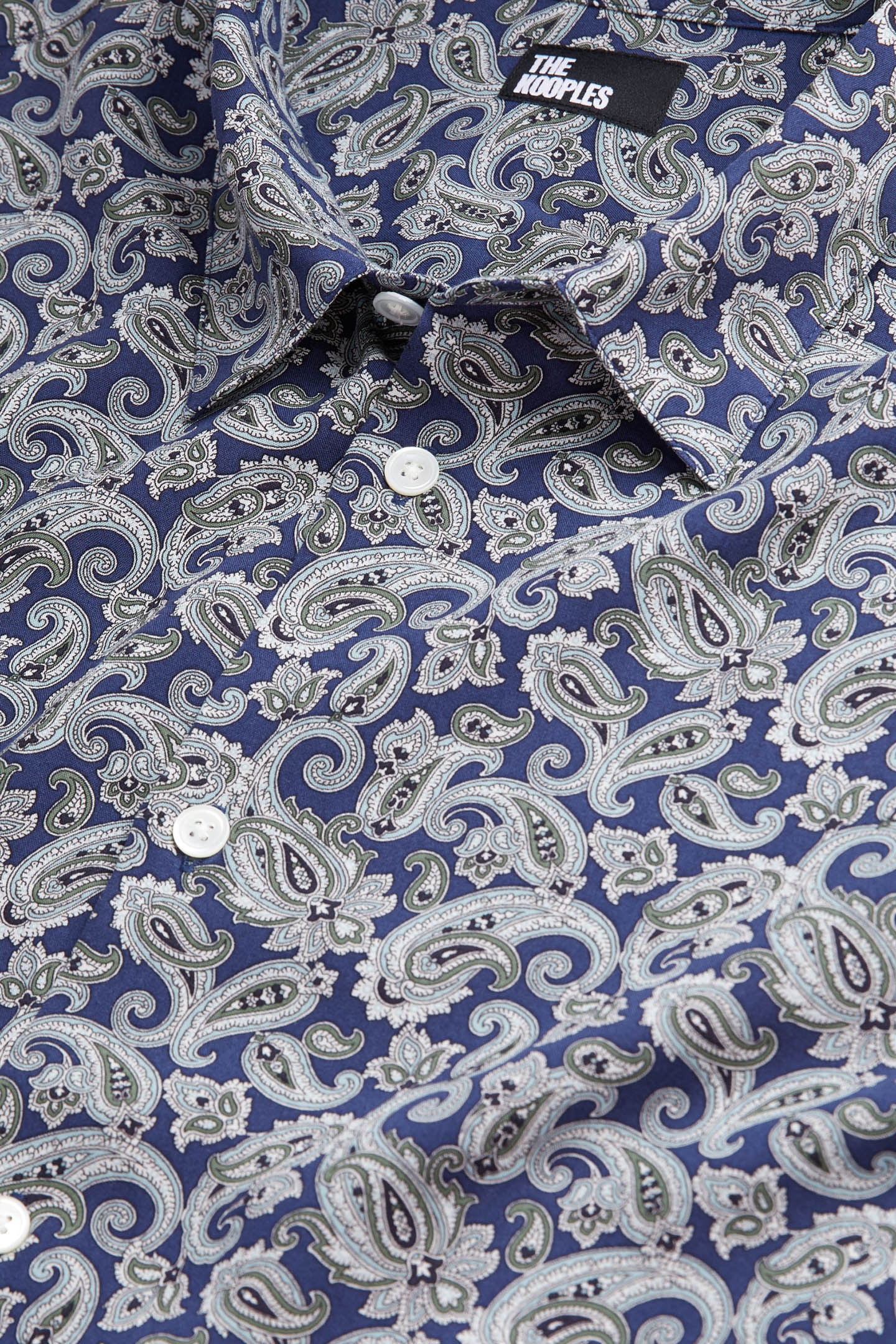 LONG SLEEVE SHIRT WITH CLASSIC COLLAR NAVY/BLUE 7