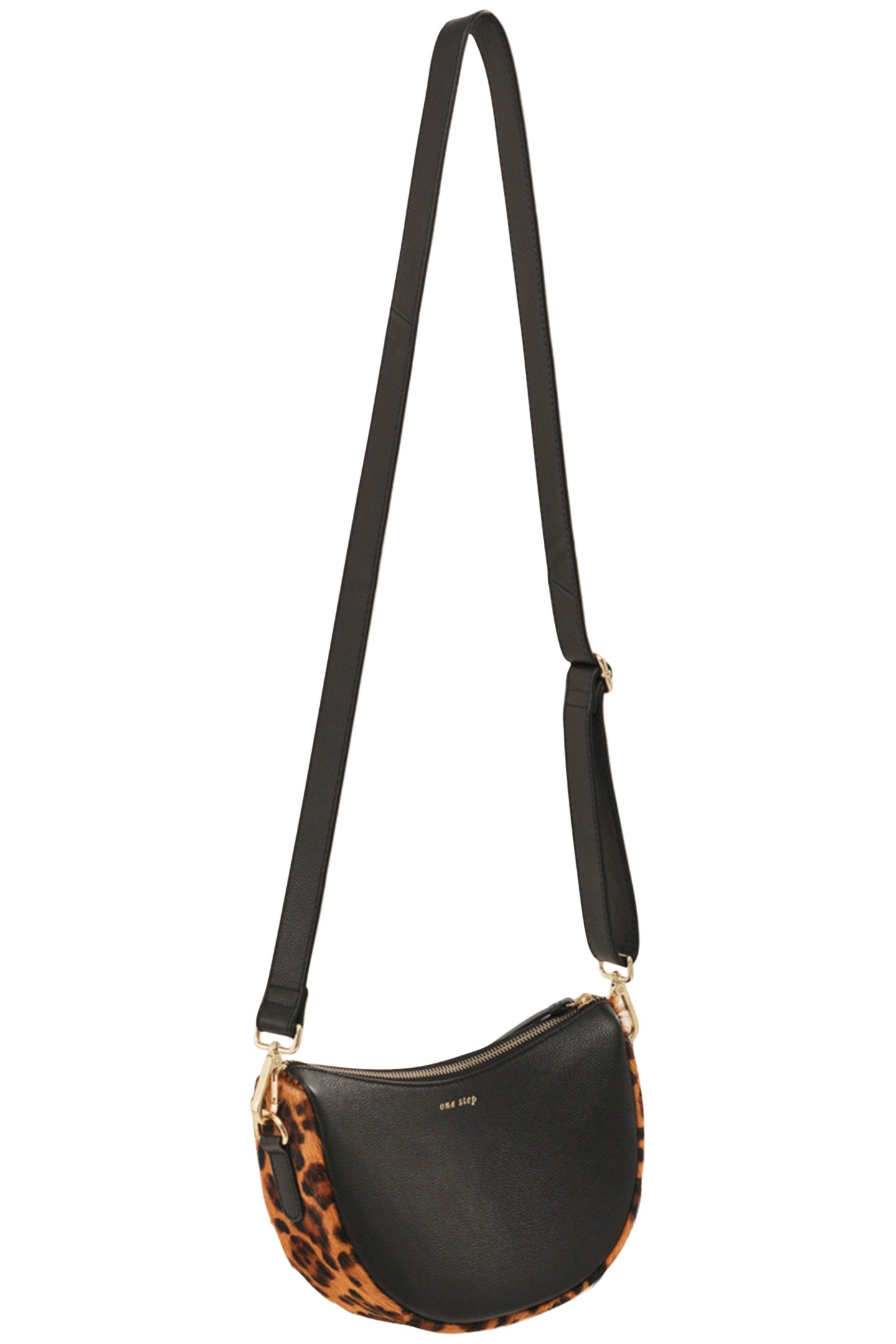 ALBA - TOFFEE-COLORED SHOULDER BAG IN FOAL-EFFECT LEATHER WI 2