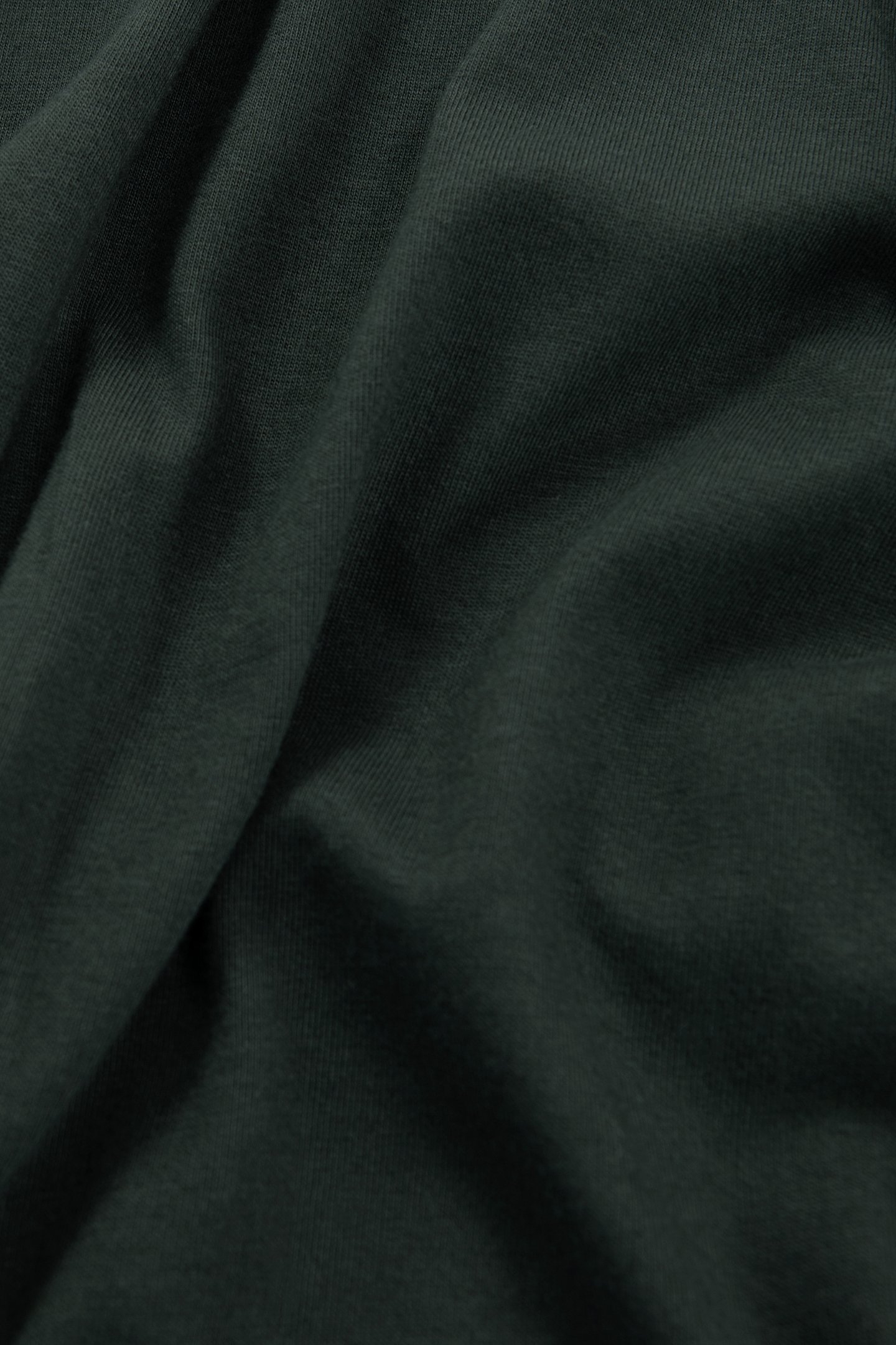 BOTTLE GREEN COTTON MODAL POLO SHIRT 6