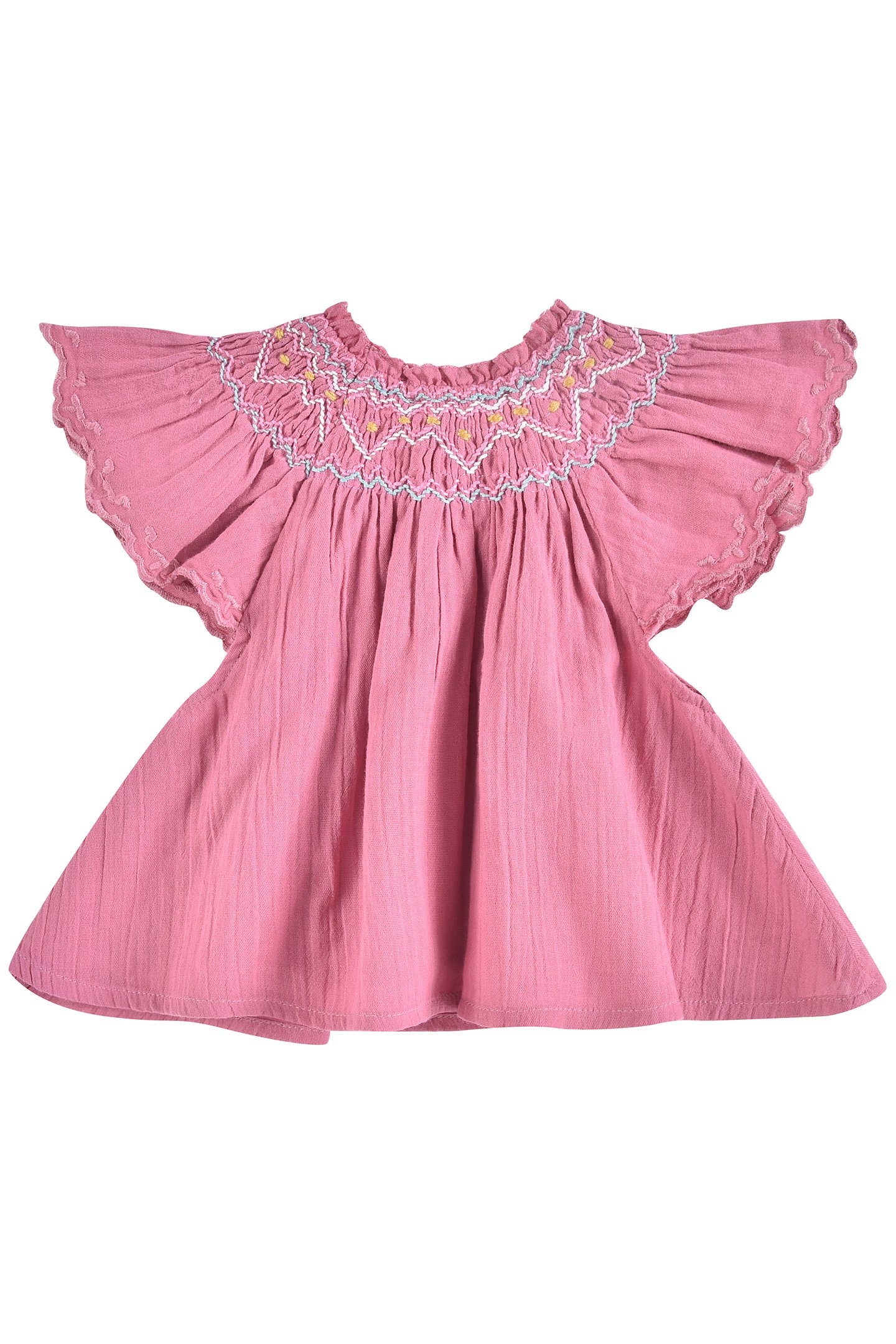 BLOUSE FLORE RASPBERRY 1