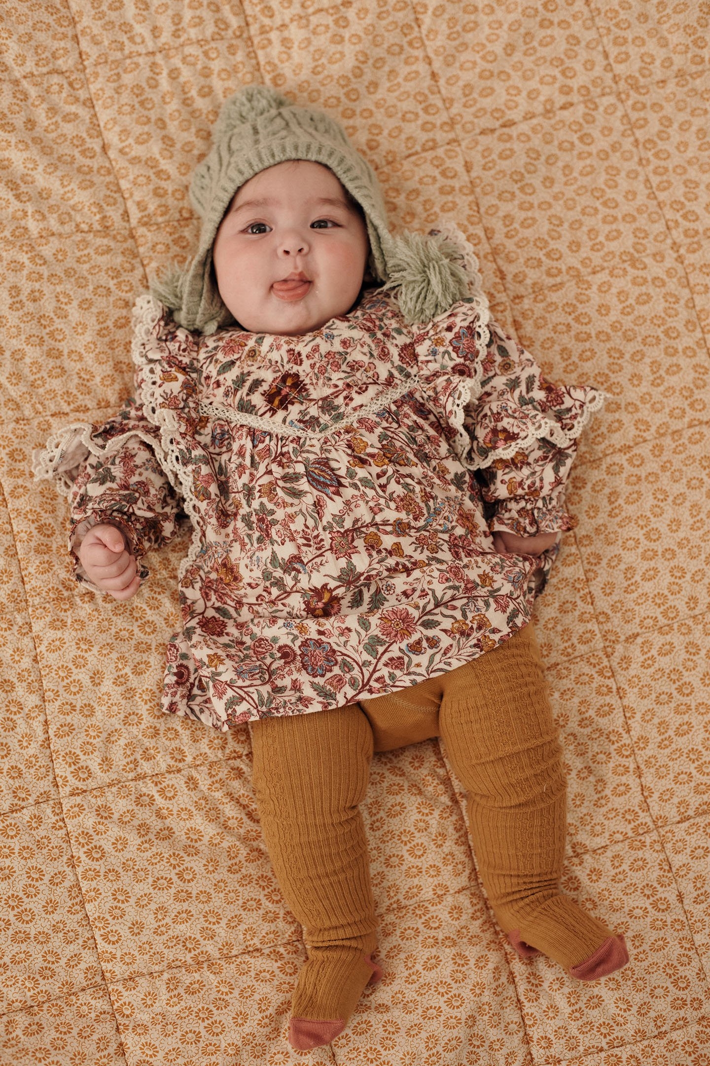 BEANIE ISOLINE KHAKI 3