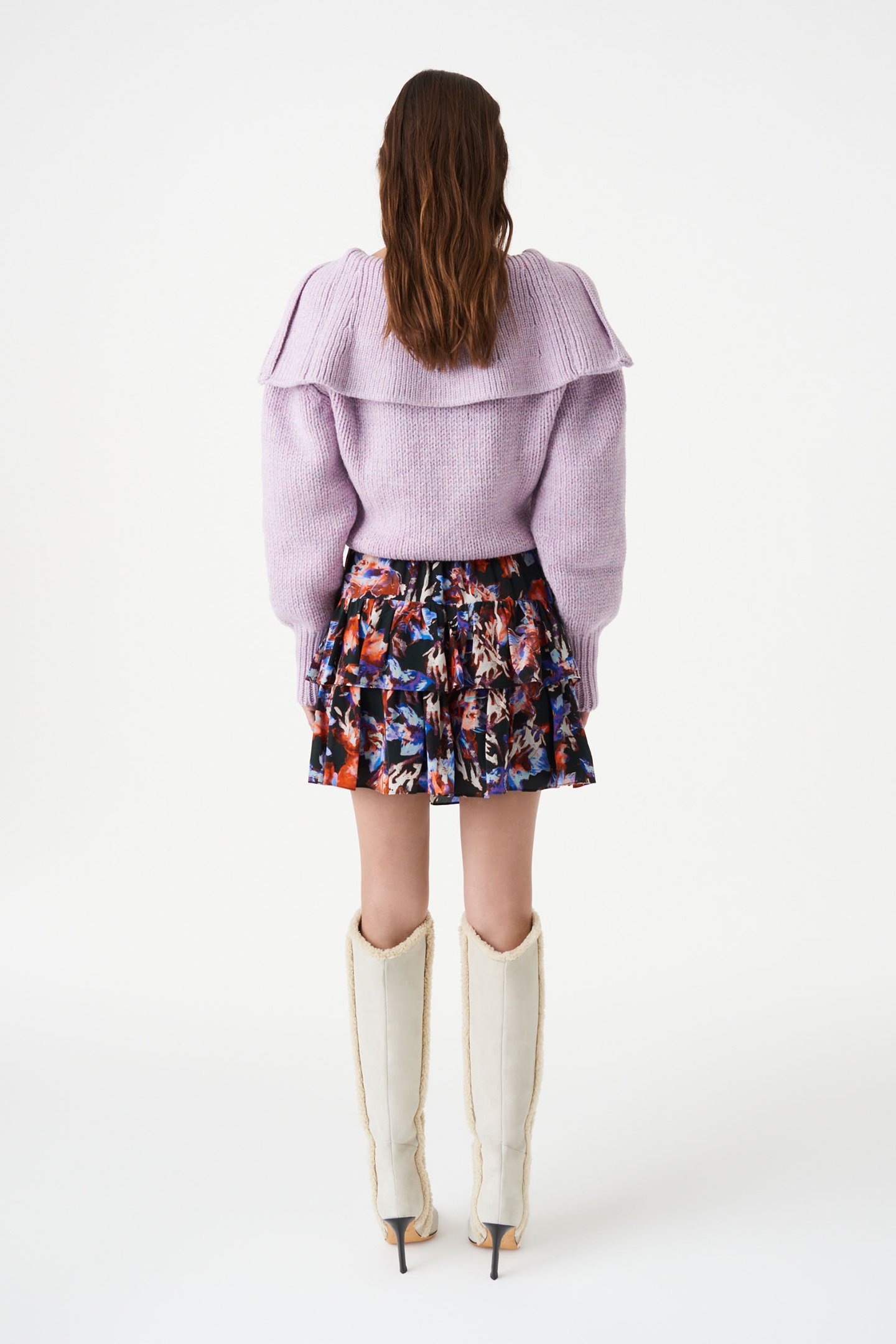 MANAE SKIRT BLACK MULTICO 4