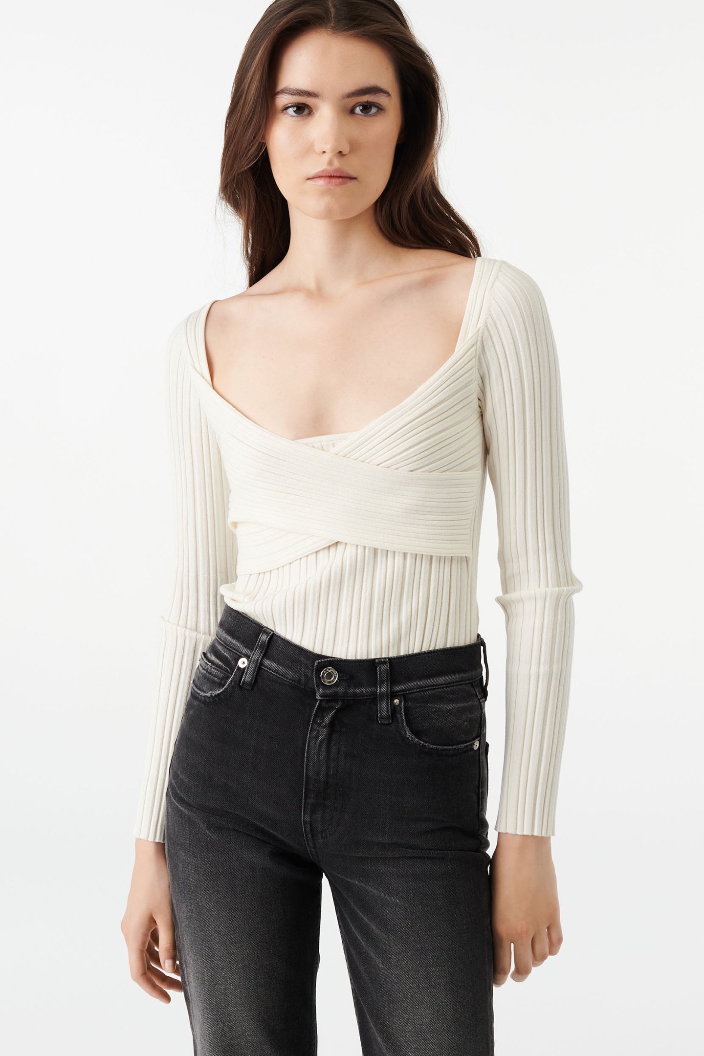 AMAROK PULLOVER ECRU 1