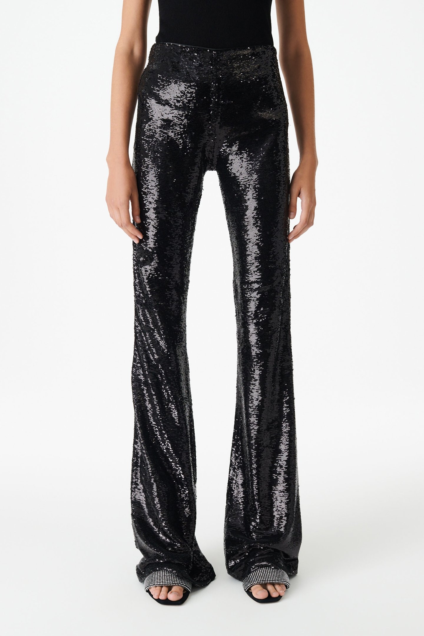 CHARLIN TROUSER BLACK SEQUINS 1