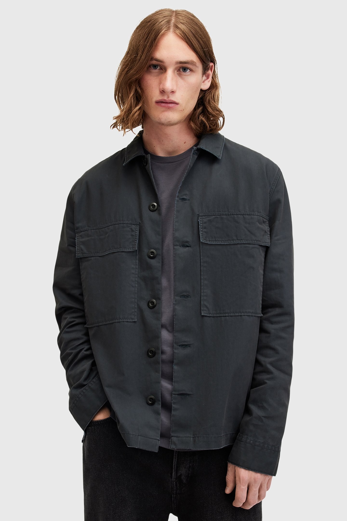 SANPHA LS SHIRT GARNET BLUE 1