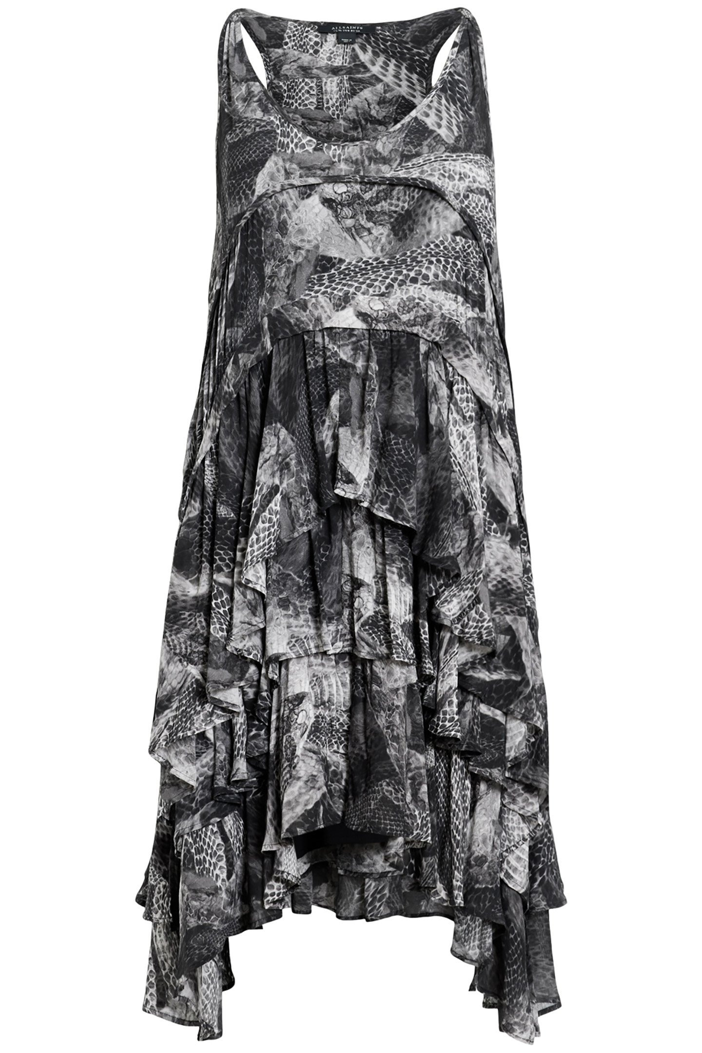 CAVARLY MINI DRESS EVOLVE SLATE GREY 4