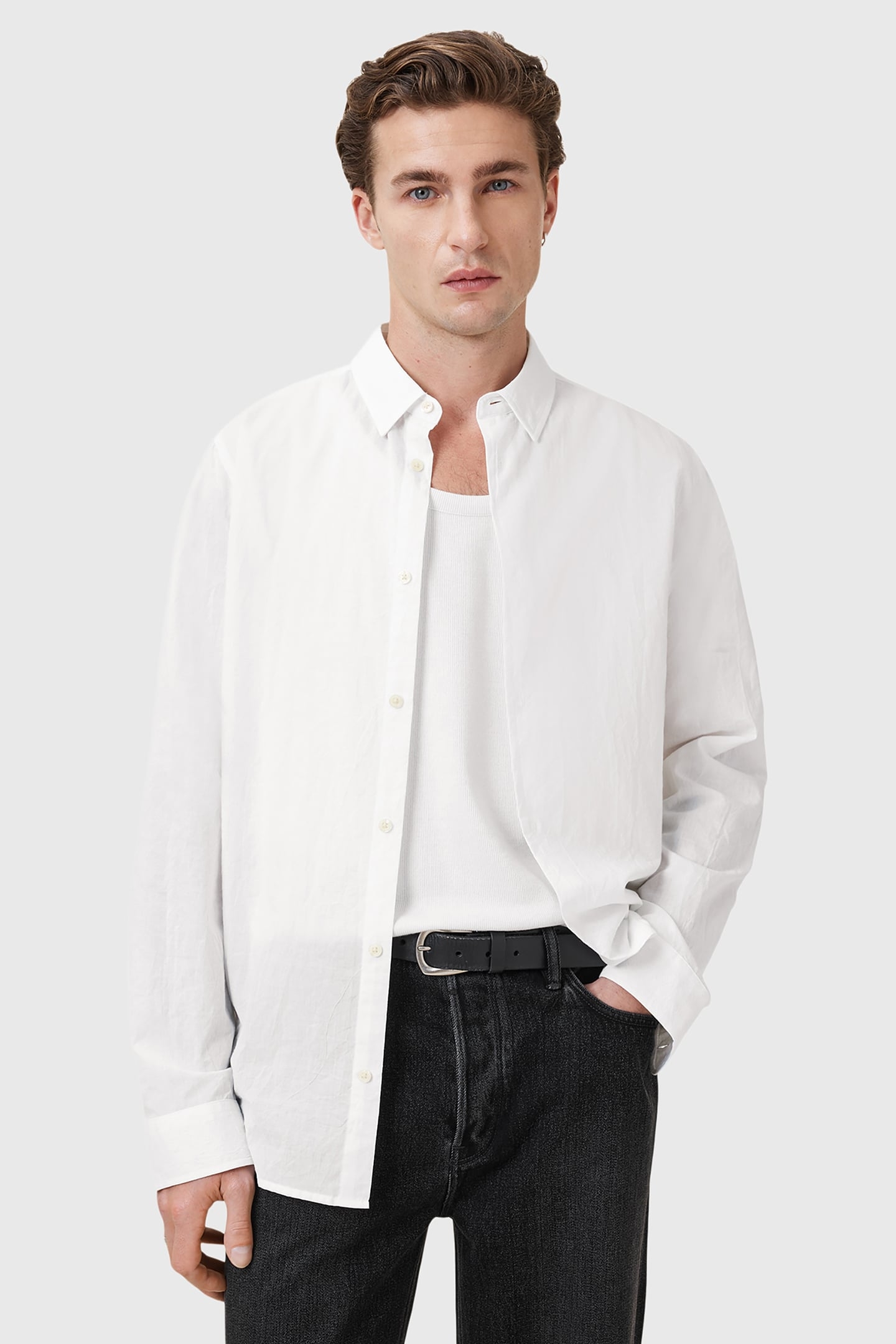 CASSIS LS SHIRT WHITE 1