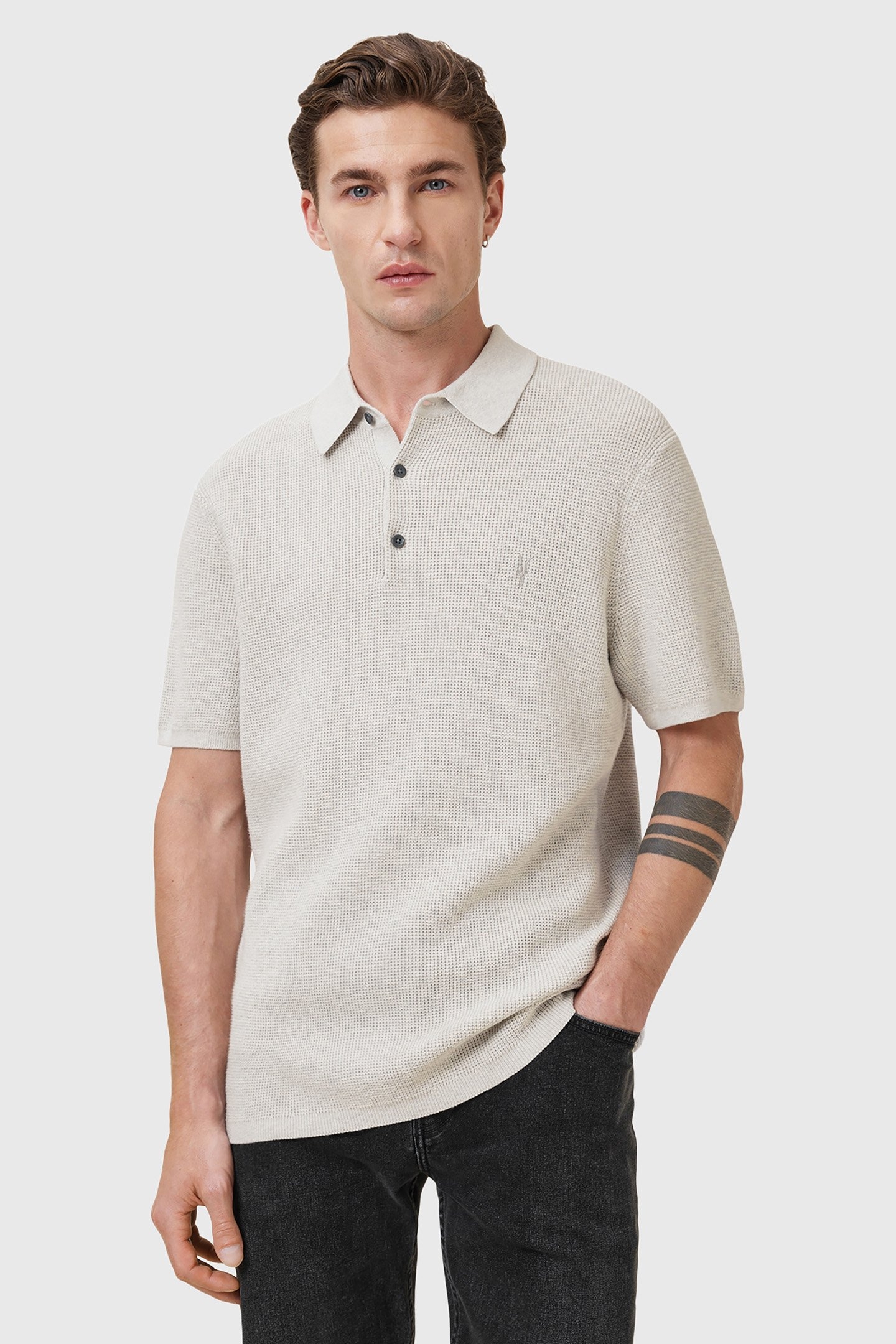 ASPEN SS POLO CLOUDY GREY 1