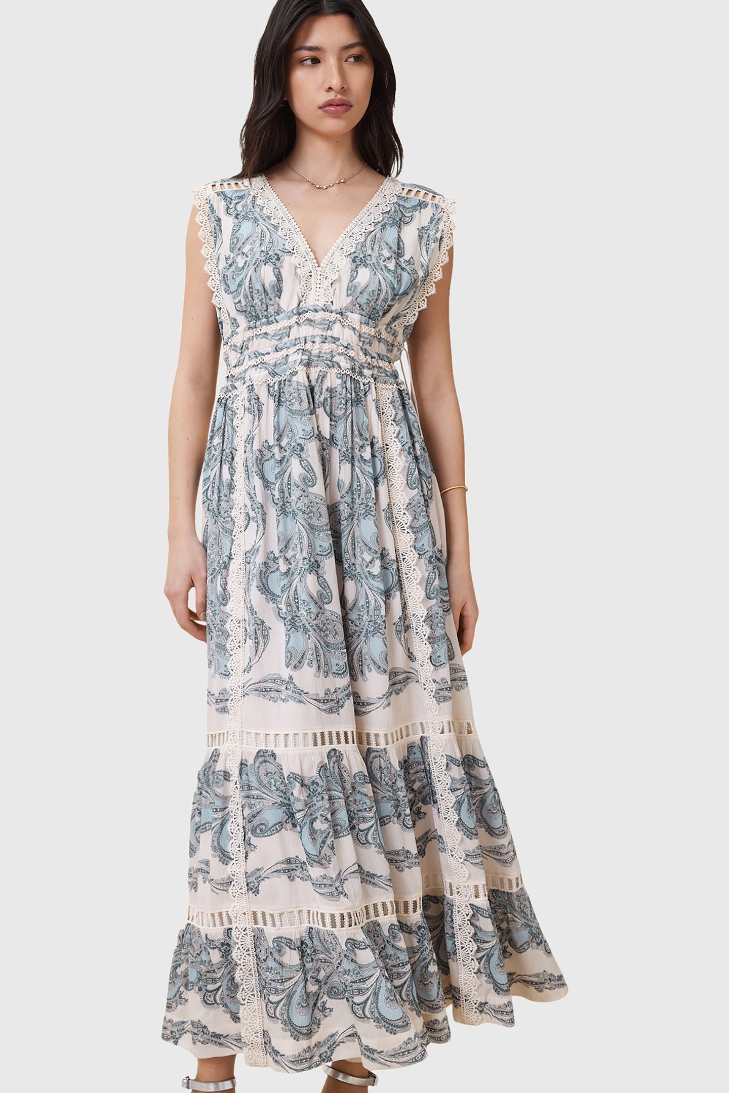 XANTHE DRESS LITA SOFT BLUE 1