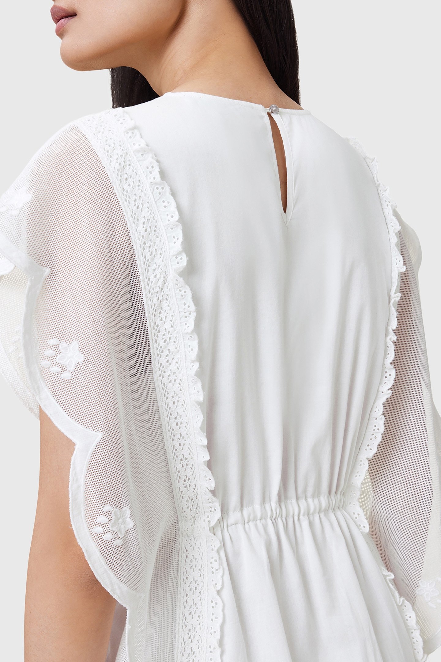 OLA DRESS OFF WHITE 6