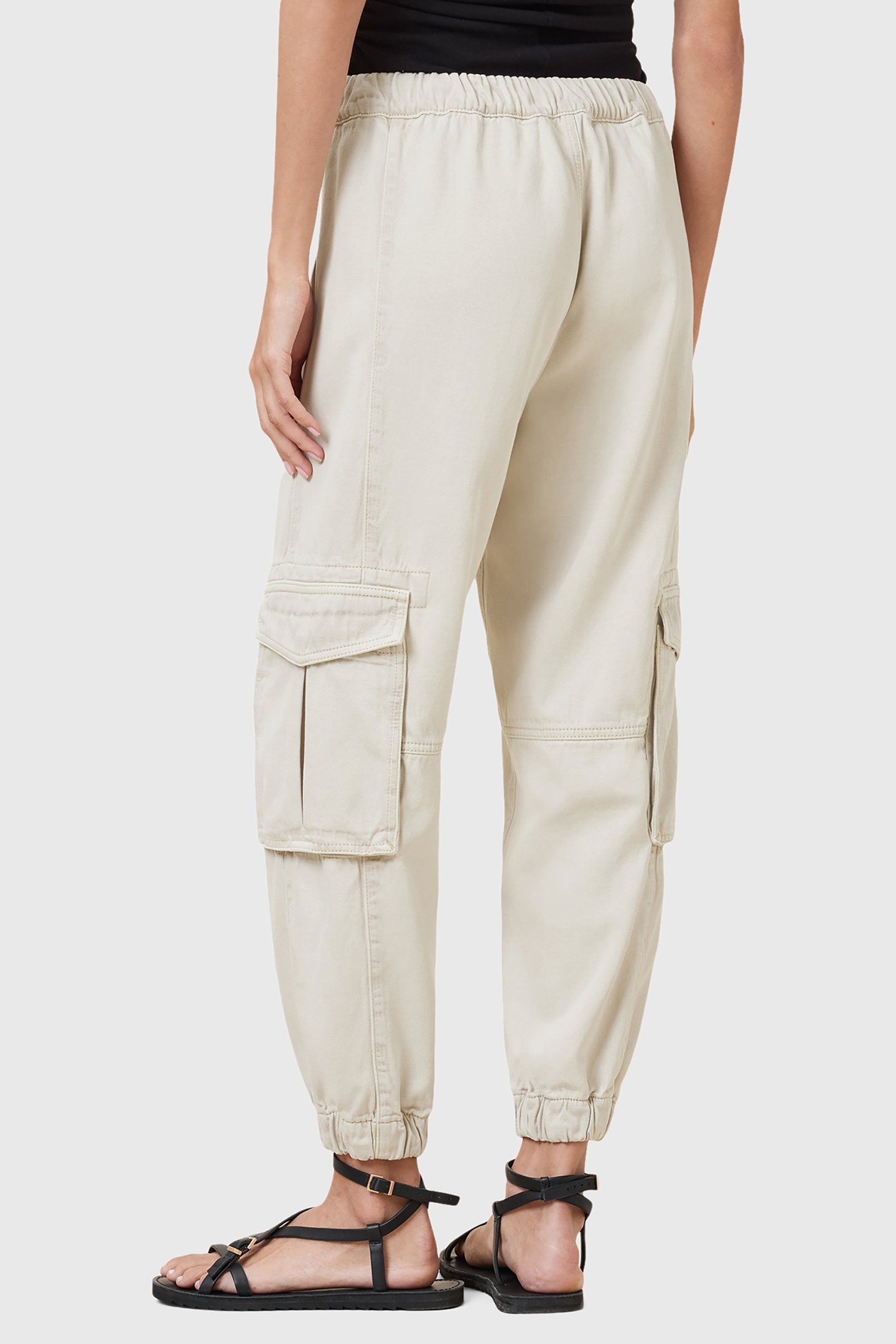 FREDA TENCEL TROUSER ECRU WHITE 2