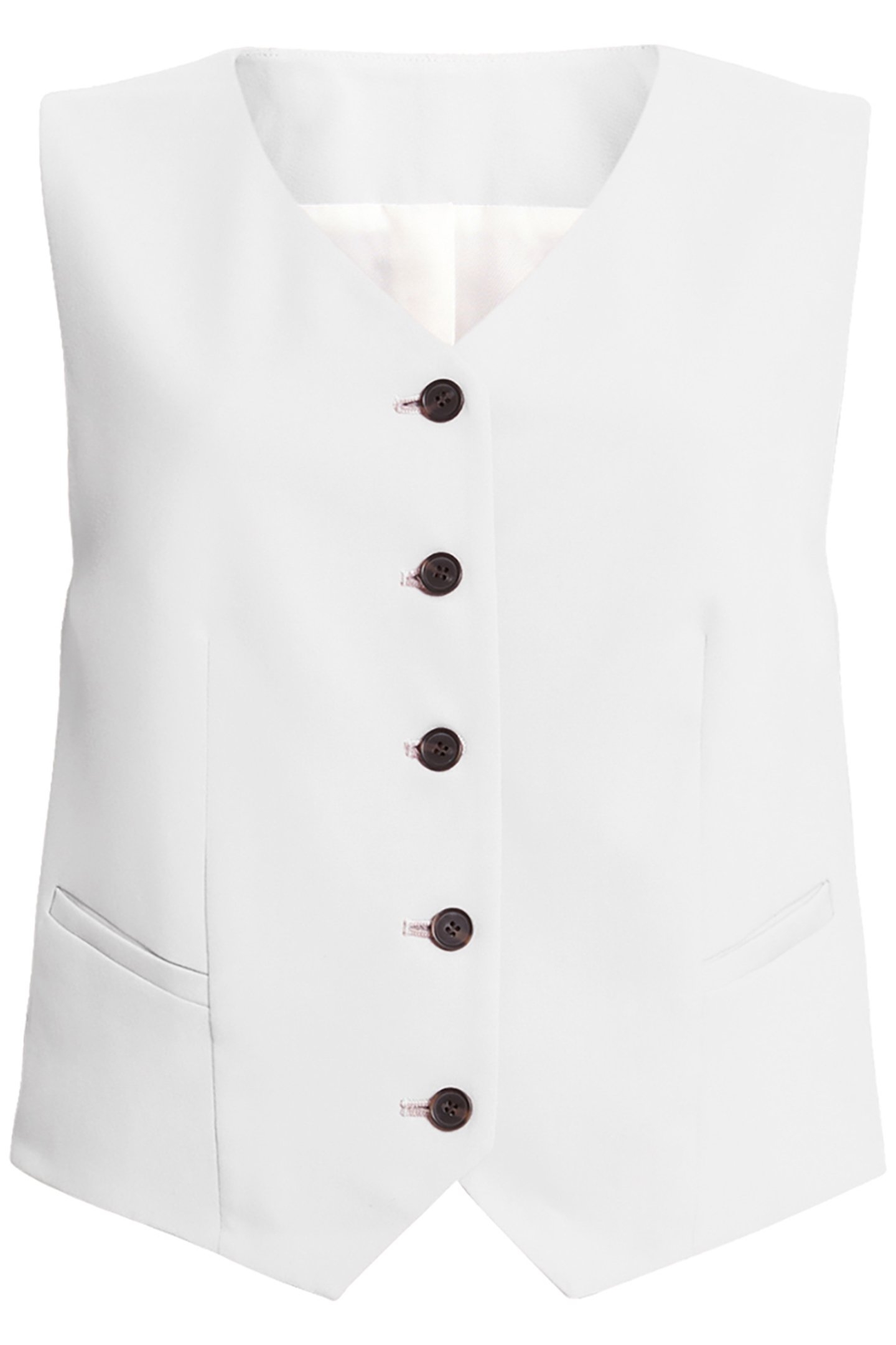 ALEIDA TRI WAISTCOAT WHITE 4
