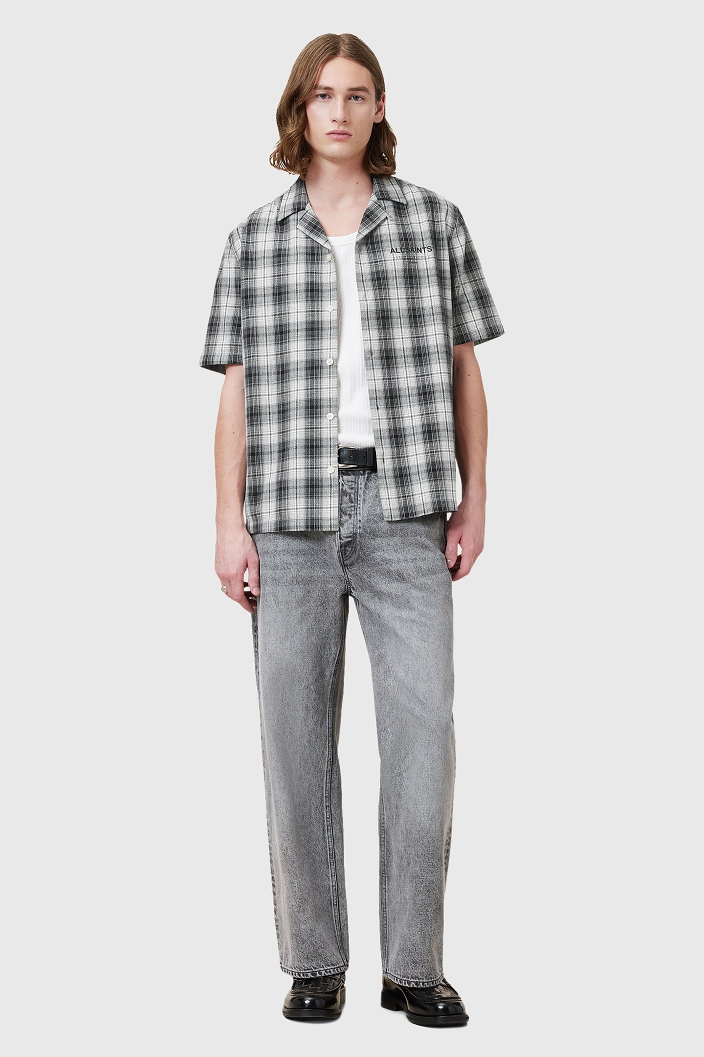 UNDERMONO SS SHIRT BLACK/WHITE 3