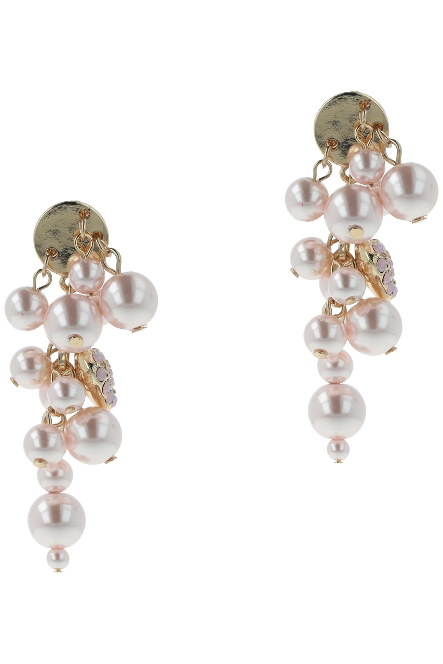 ULTIMATE PEARL EARHANGERS PINK - SMALL 1