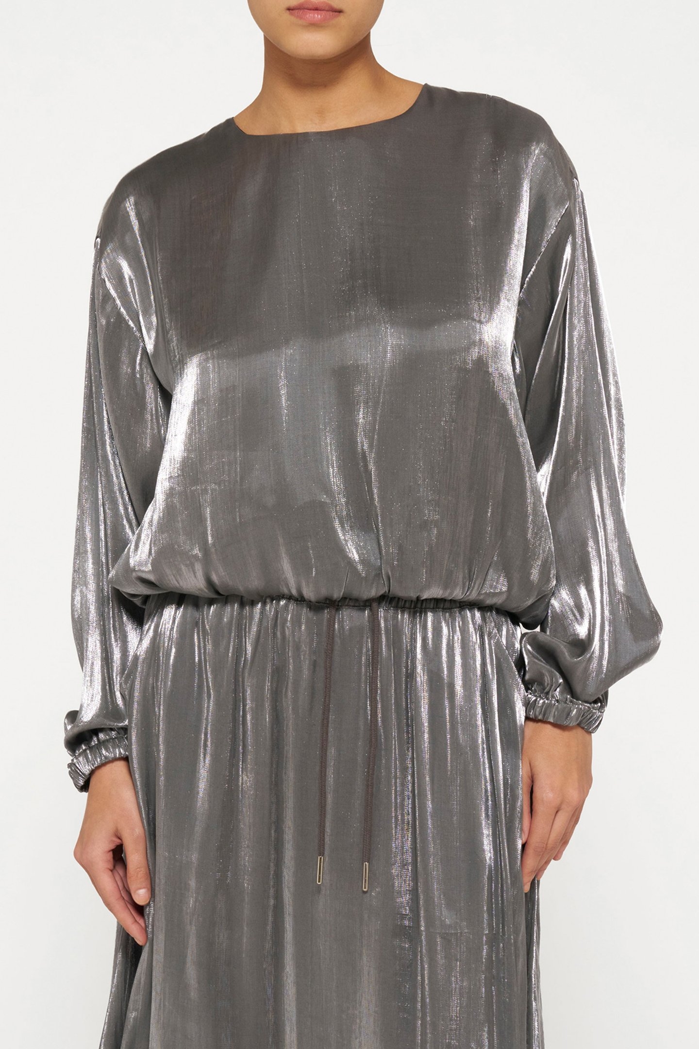 SHINY BALLOON BLOUSE 1015 1