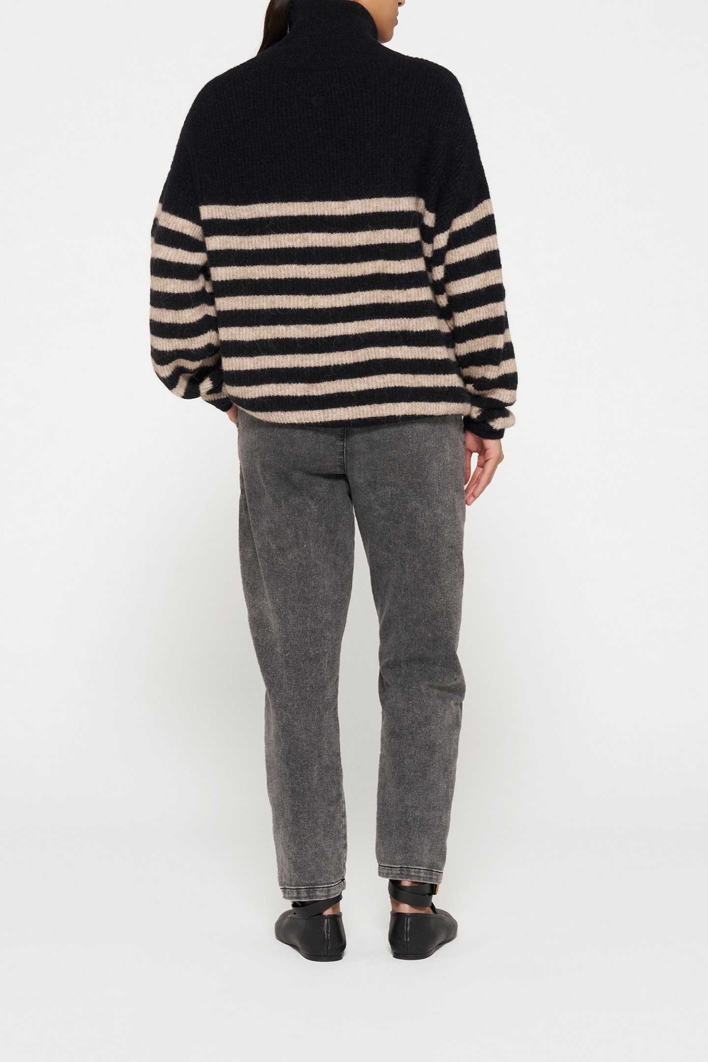 COLL SWEATER KNIT STRIPES 3064 3