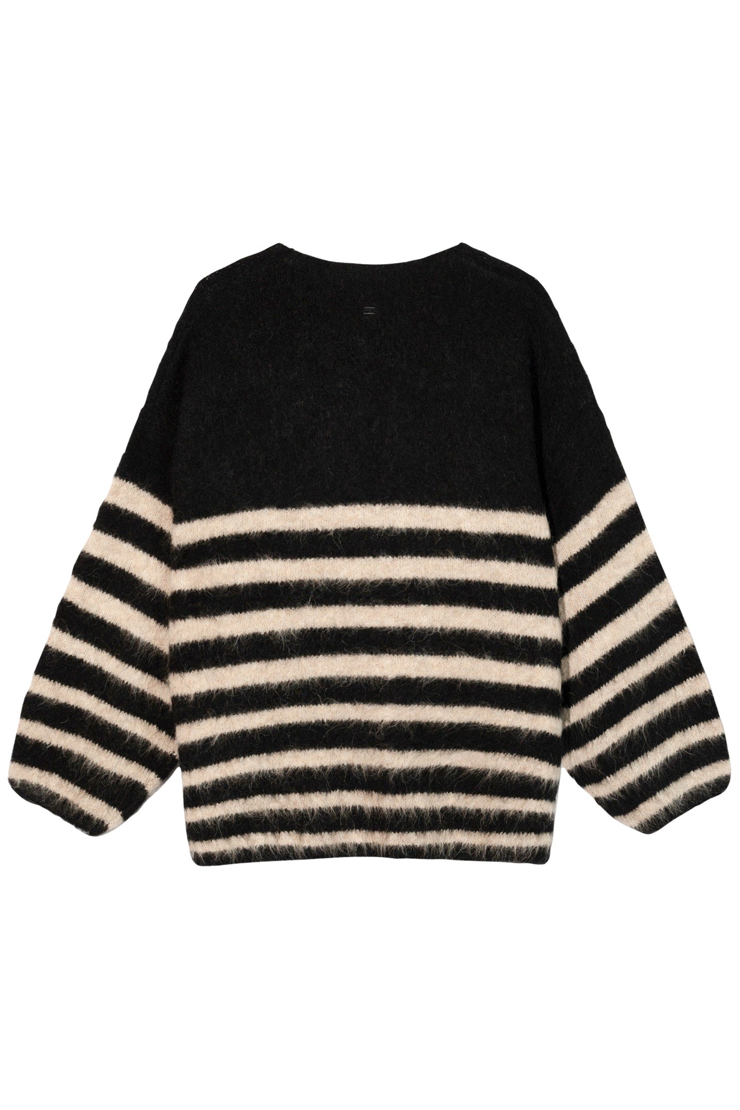 SOFT HAIRY SWEATER STRIPES 3064 5