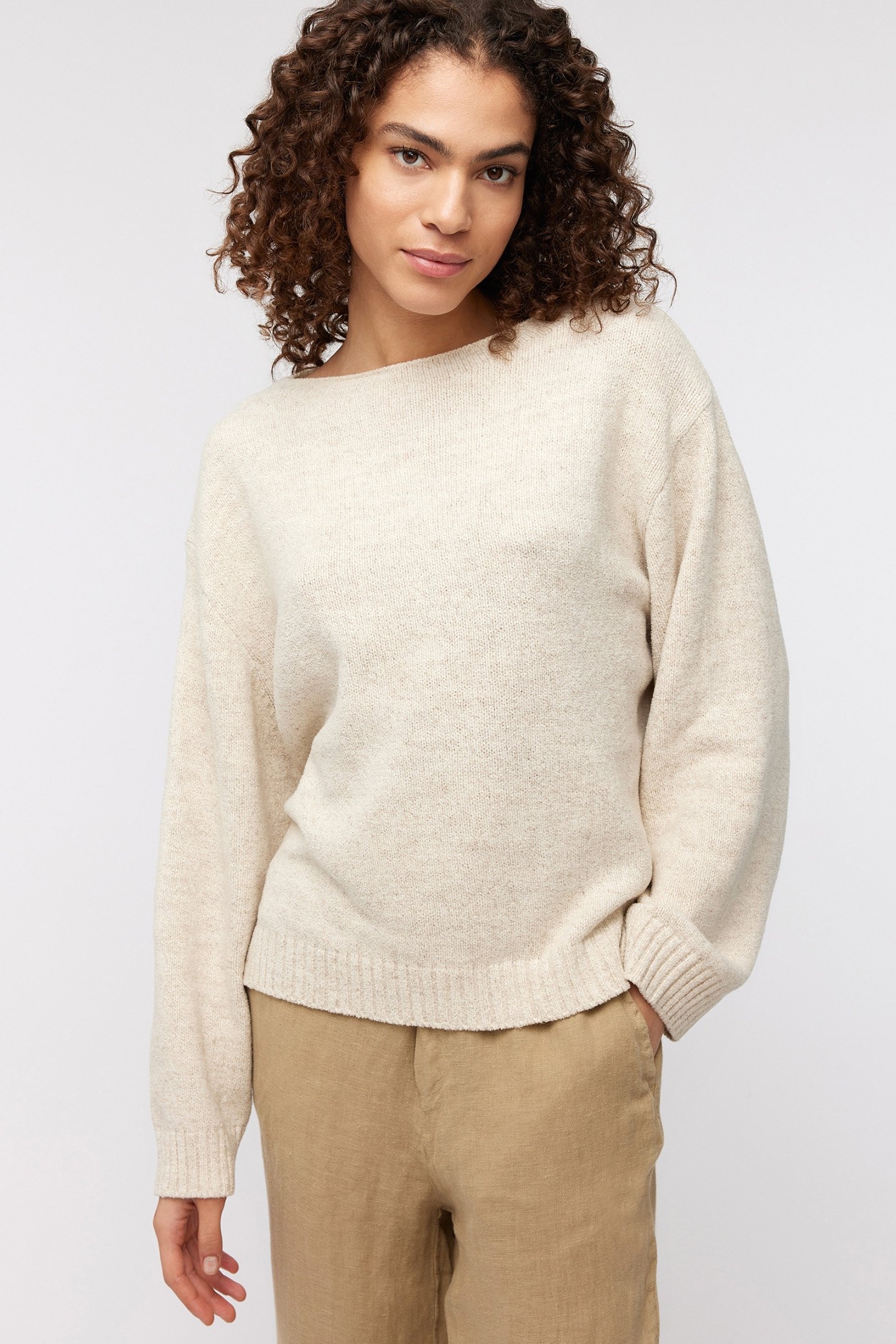 SANNE PULLOVER SAND 1