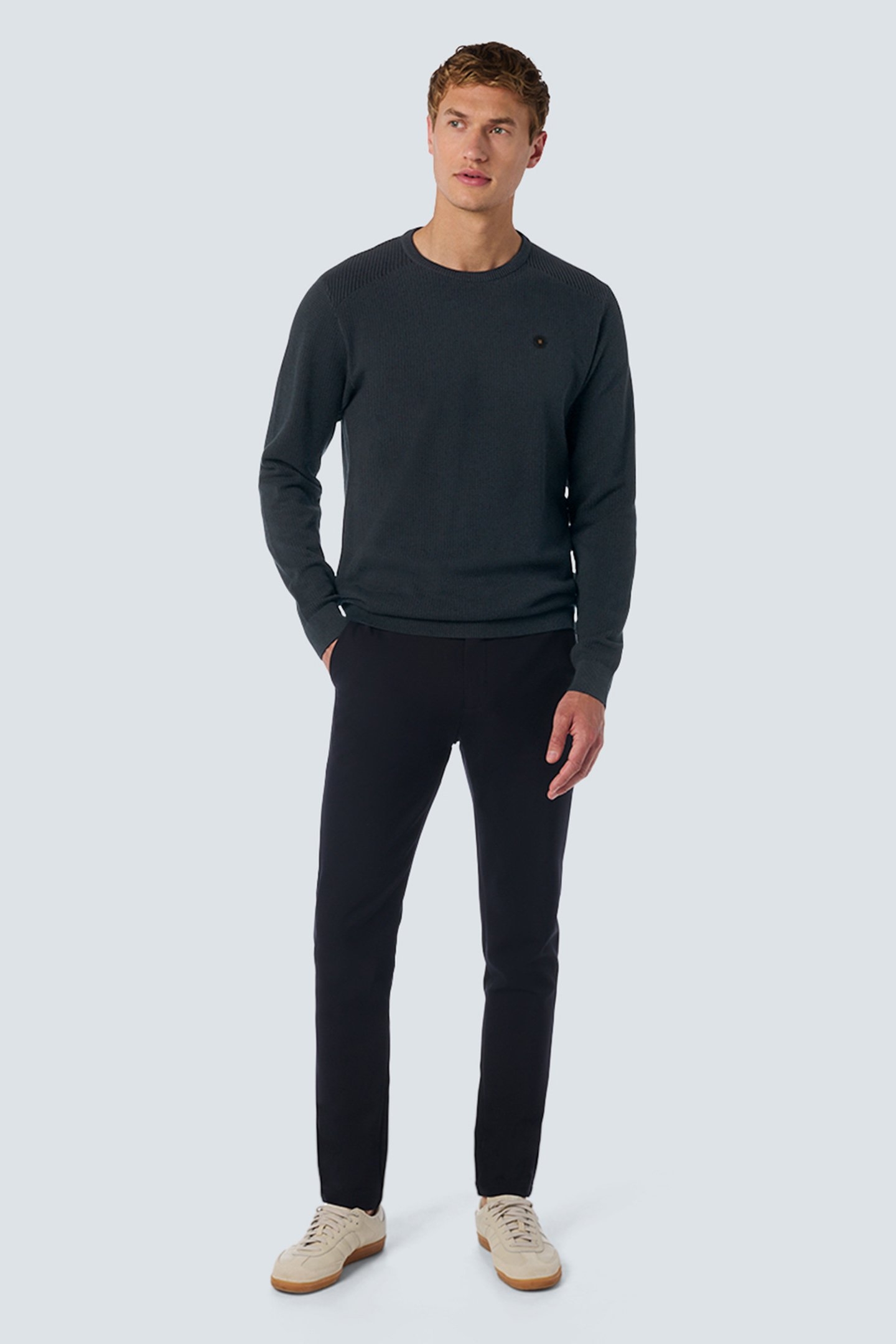 PULLOVER CREWNECK 2 COLOURED JACQUARD NIGHT 3