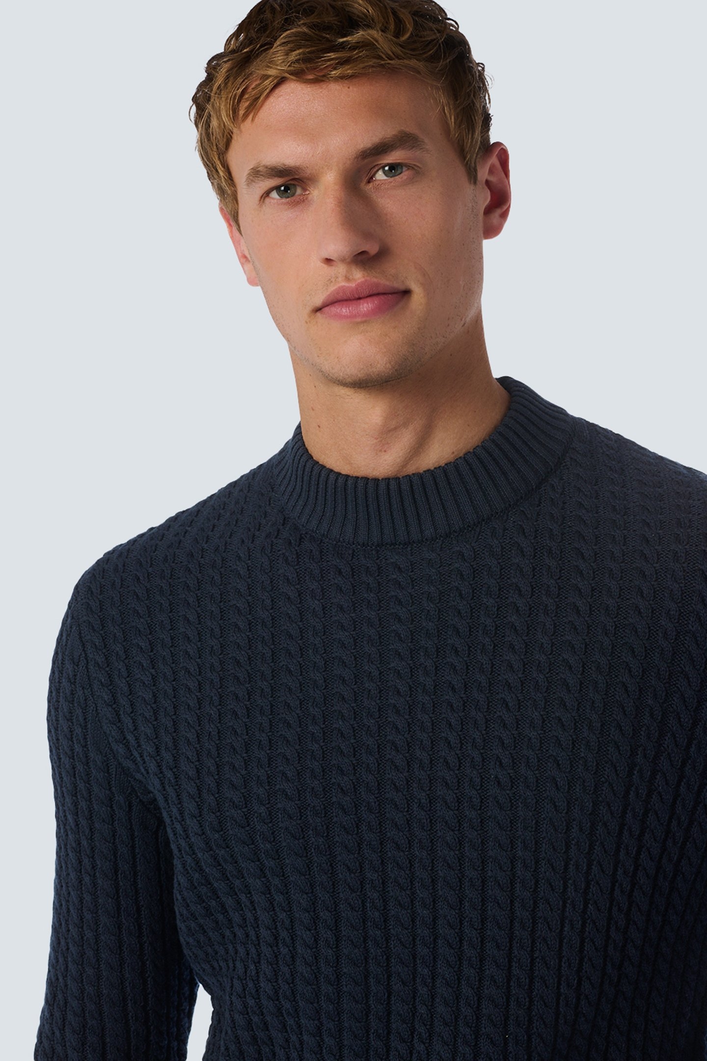 PULLOVER CREWNECK CABLE JACQUARD NIGHT 6