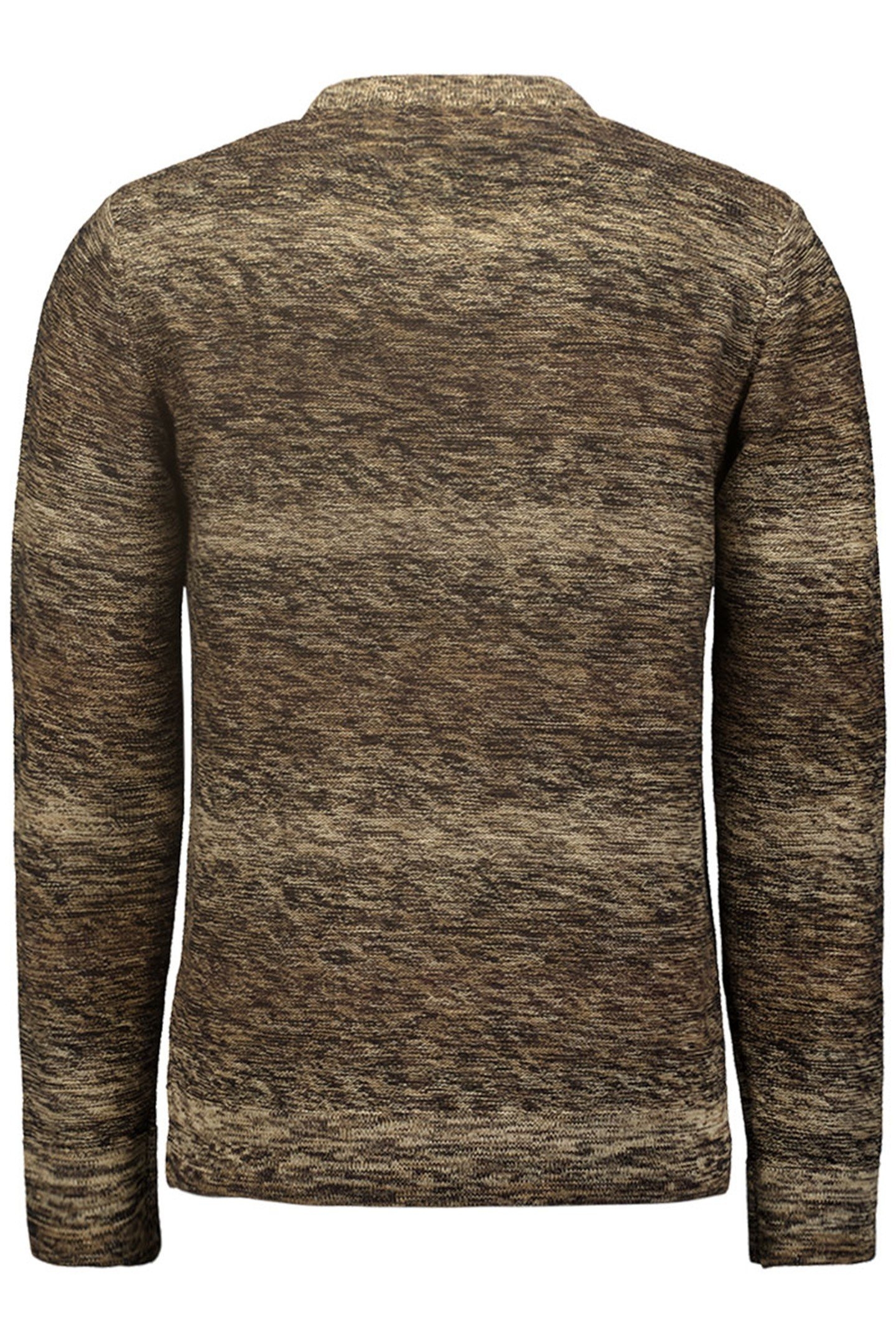 PULLOVER CREWNECK CABLE JACQUARD DEGRADE COLOURS AUBERGINE 2
