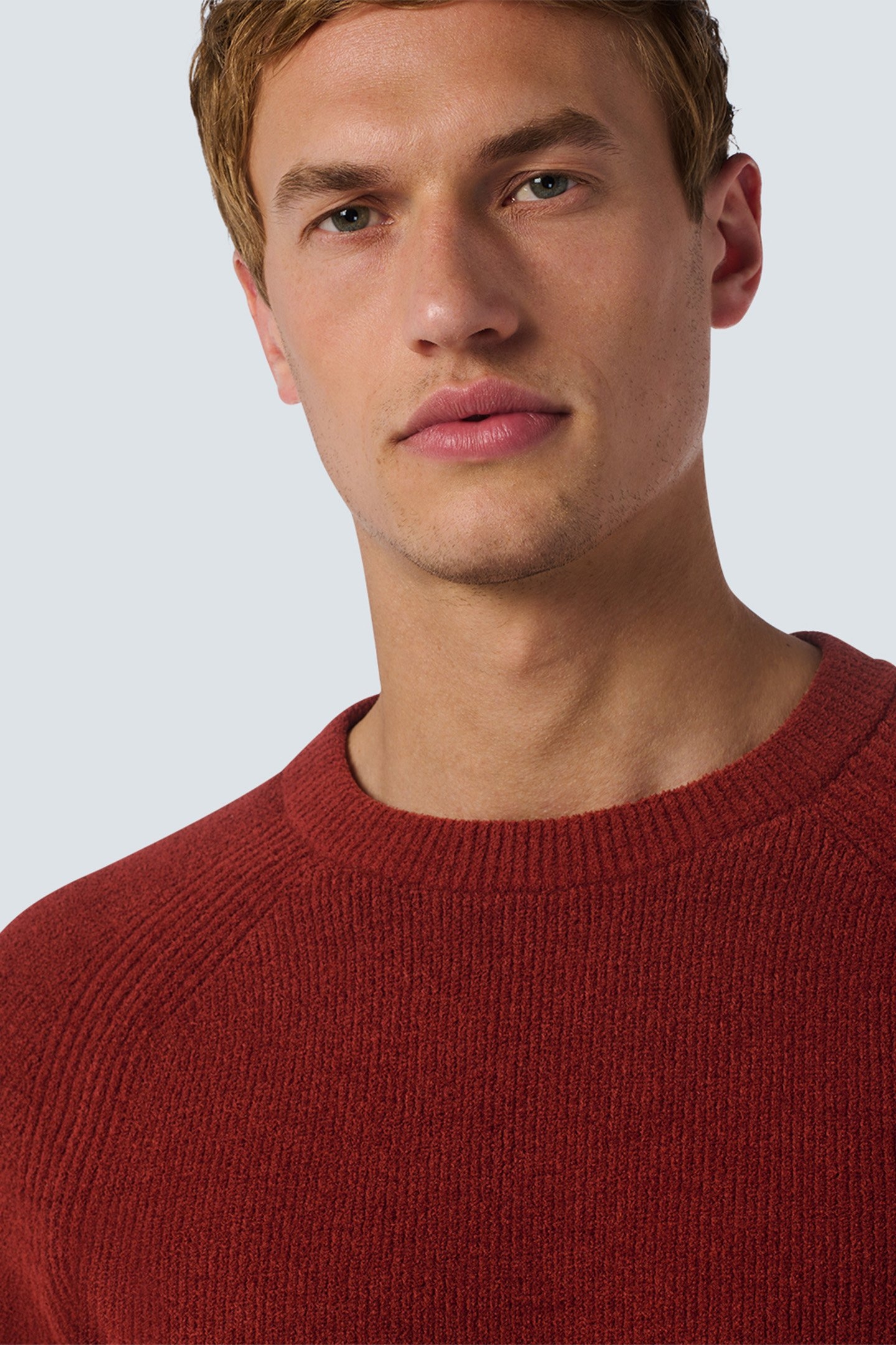 PULLOVER CREWNECK RIBKNIT SUPER SOFT RUSTY 6