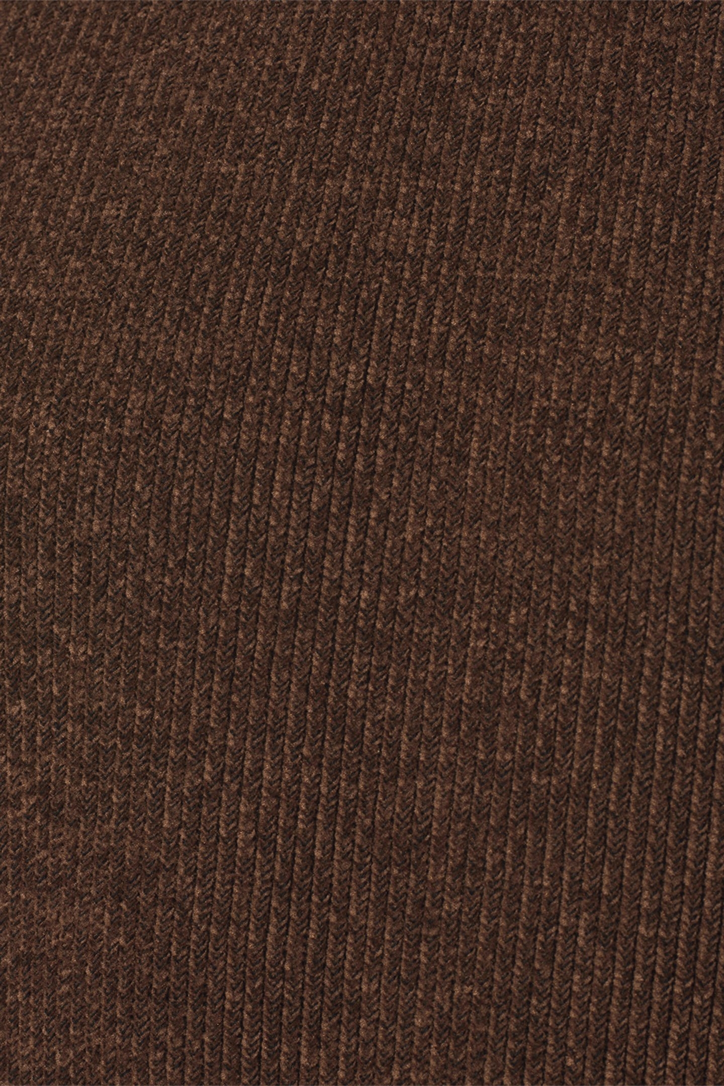 PULLOVER CREWNECK 2 COLOURED CHENILLE BROWN 7